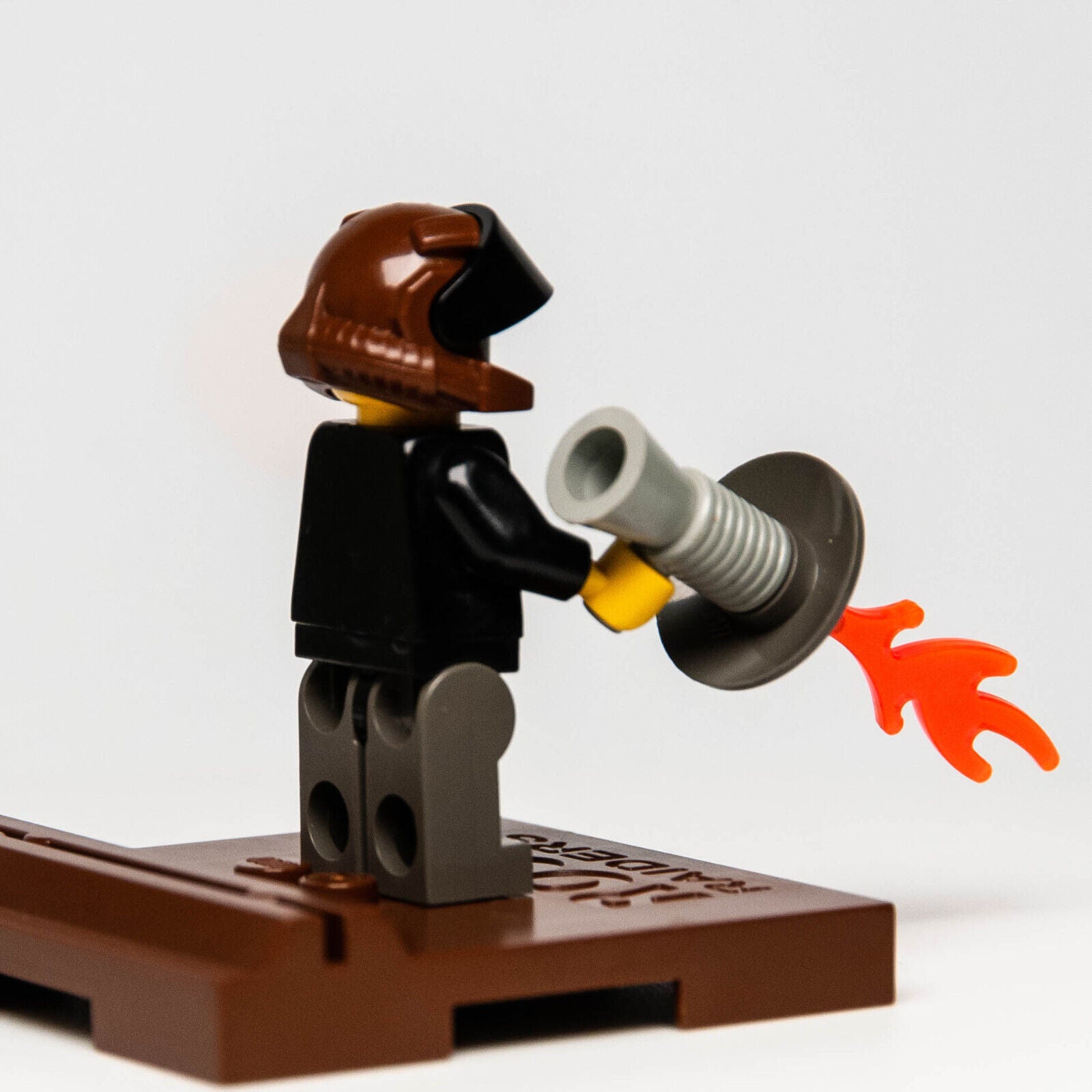 LEGO Rock Raiders Minifigure w/ Stand - Axel Black Visor 3349 (rck008) Heroes - StudBee