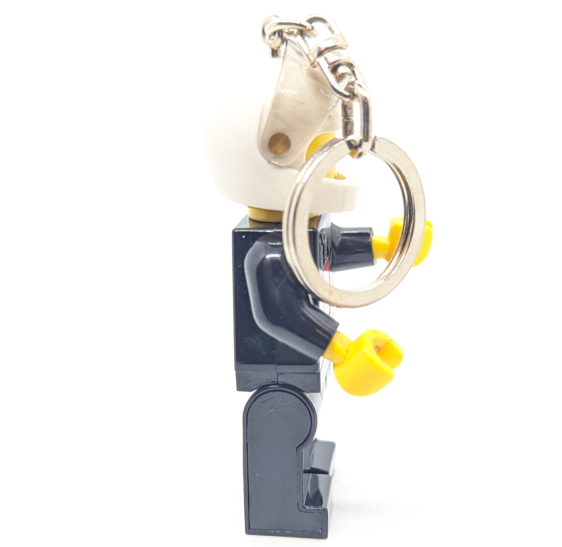 Lego Minifigure LED Keychain, Police Officer Mini Torch, 3" Tall - StudBee