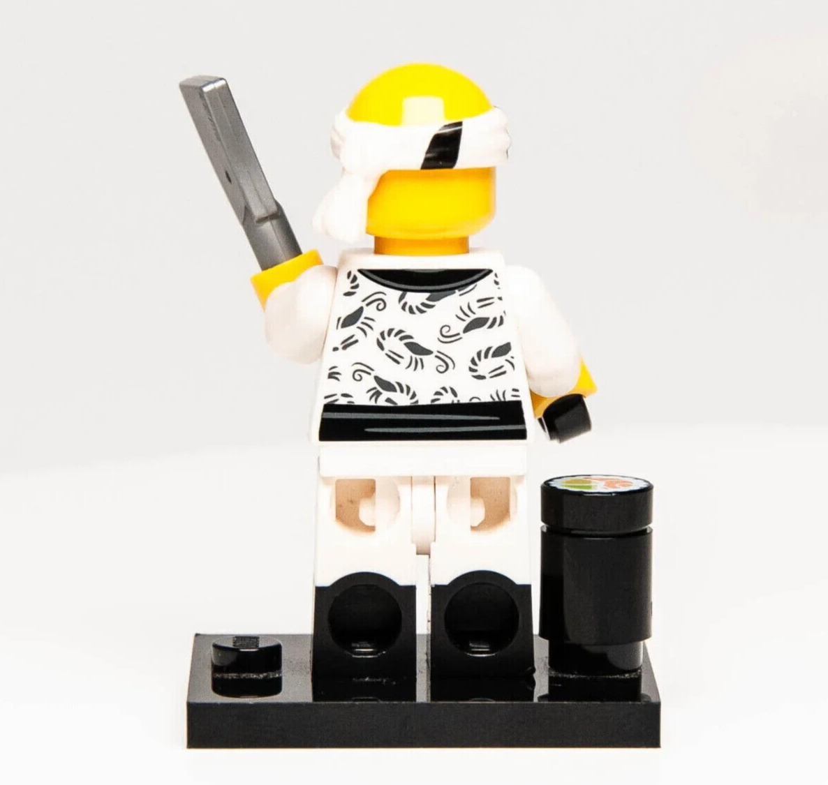 Lego Ninjago Movie CMF Minifigure: Sushi Chef, Maki Roll (coltlnm-19) 71019