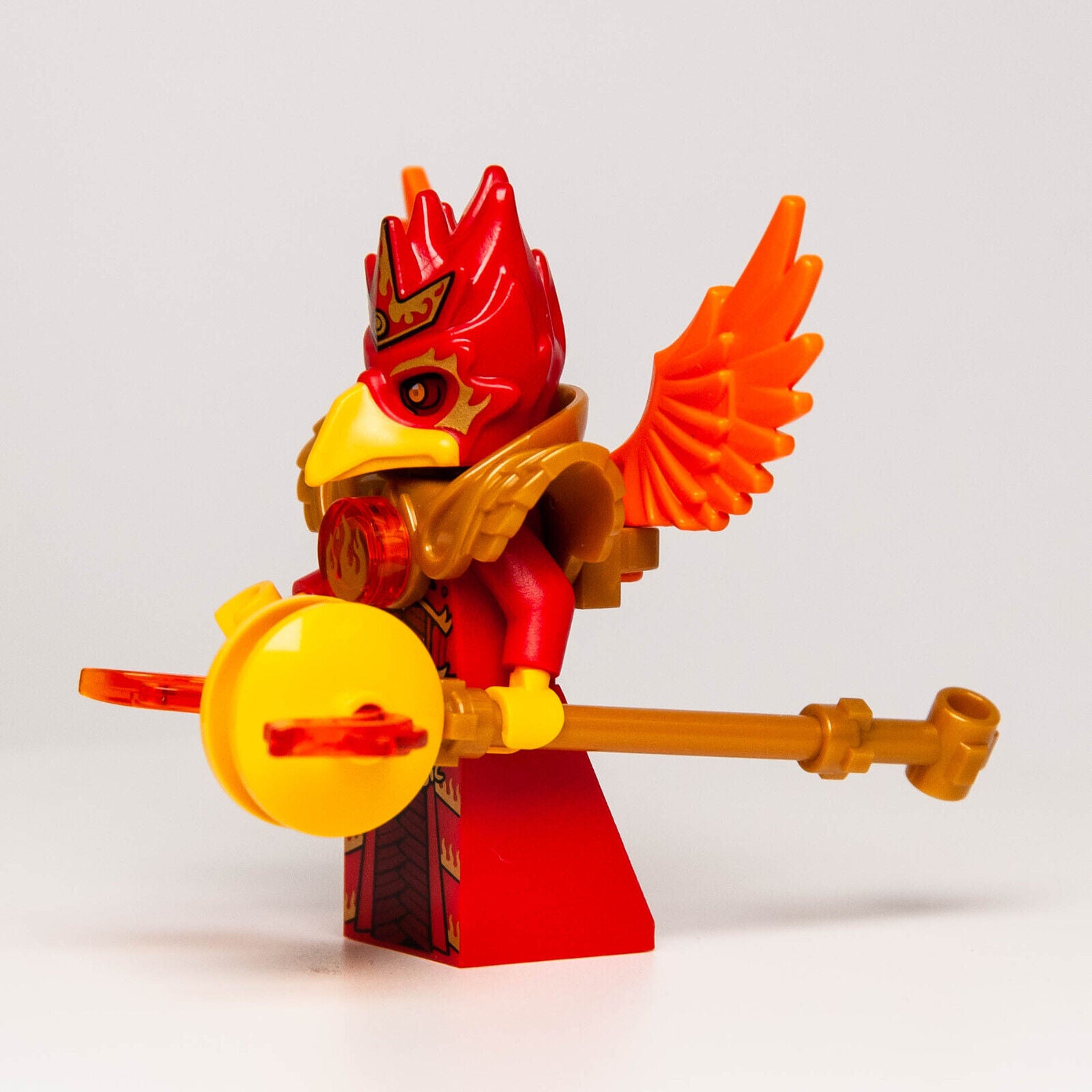 LEGO Chima Minifigure - Fluminox, Heavy Armor (loc075) 70146 Fire Chi - StudBee