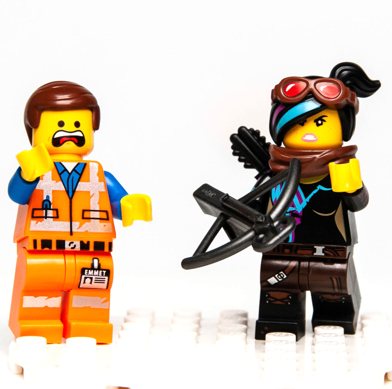 LEGO Movie 2 Minifigure Lot Emmet Warrior Lucy 70827 tlm113 tlm11