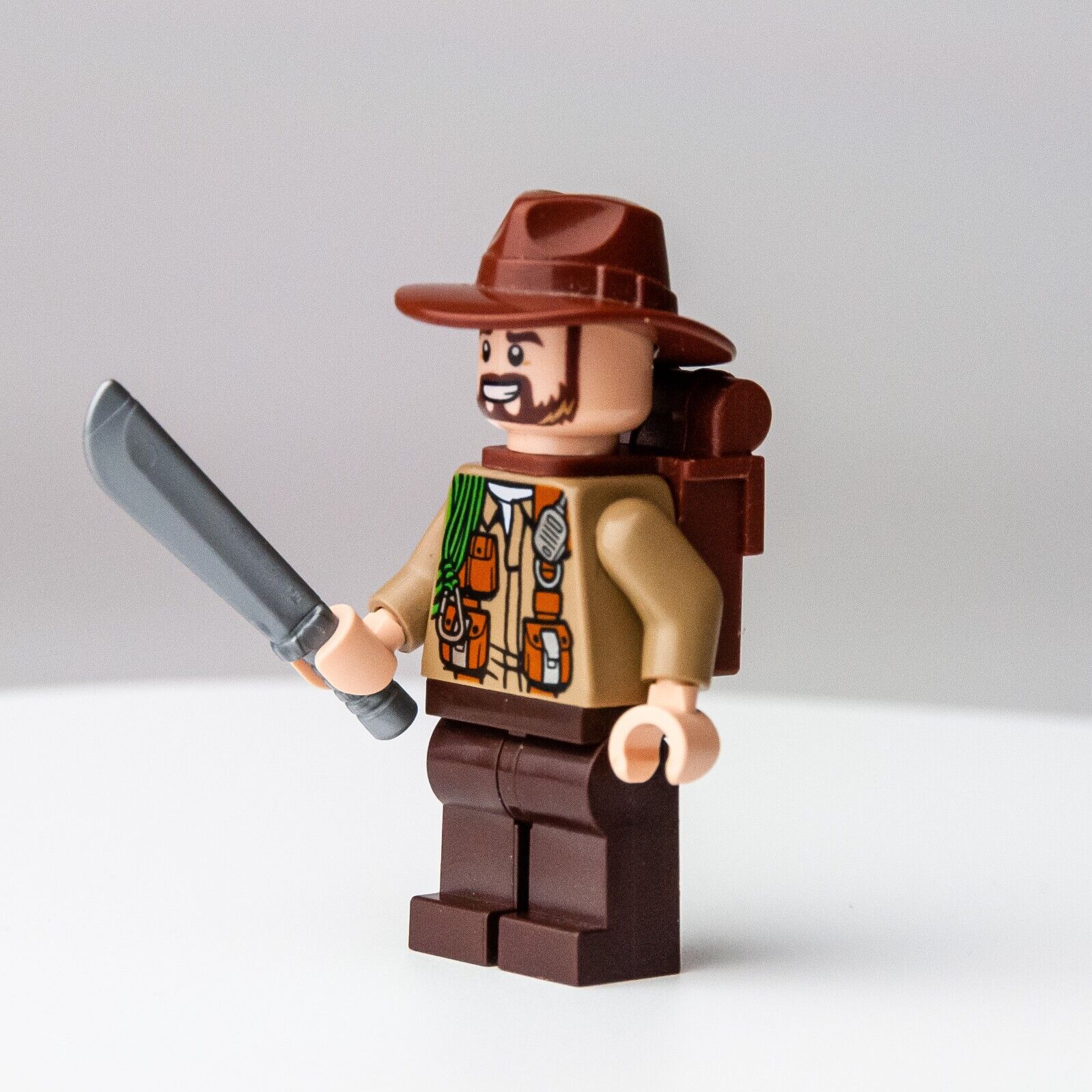 LEGO Jurassic World Minifigure - Sinjin Prescott Backpack (jw054) 75935 75942