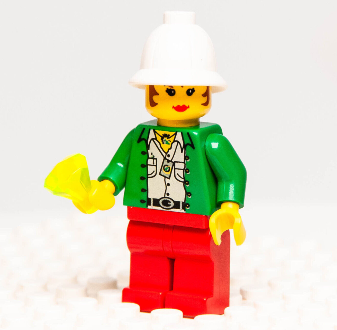 Lego Adventurers Jungle Gail Storm / Pippin Reed Minifigure (adv016) 5986 5987 - StudBee
