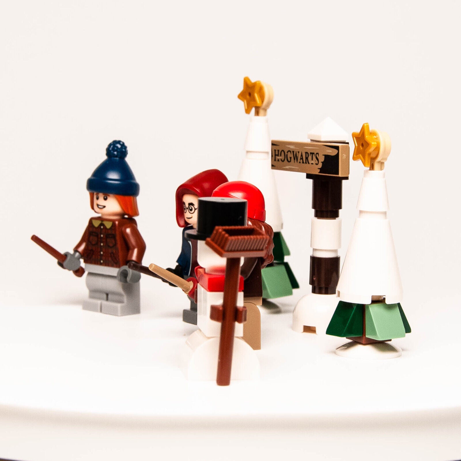 Lot of Builds & Minifigs: LEGO Harry Potter 2023 Advent 76418 Winter Village (hp - StudBee