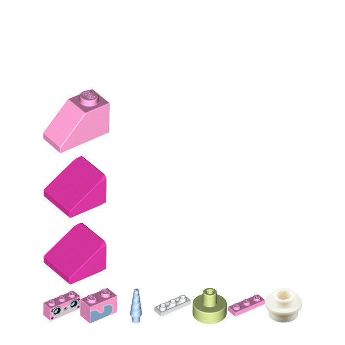 NEW Lego Movie Minifigure - Unikitty Sitting, Lopsided Smile (tlm104) 70833 - StudBee