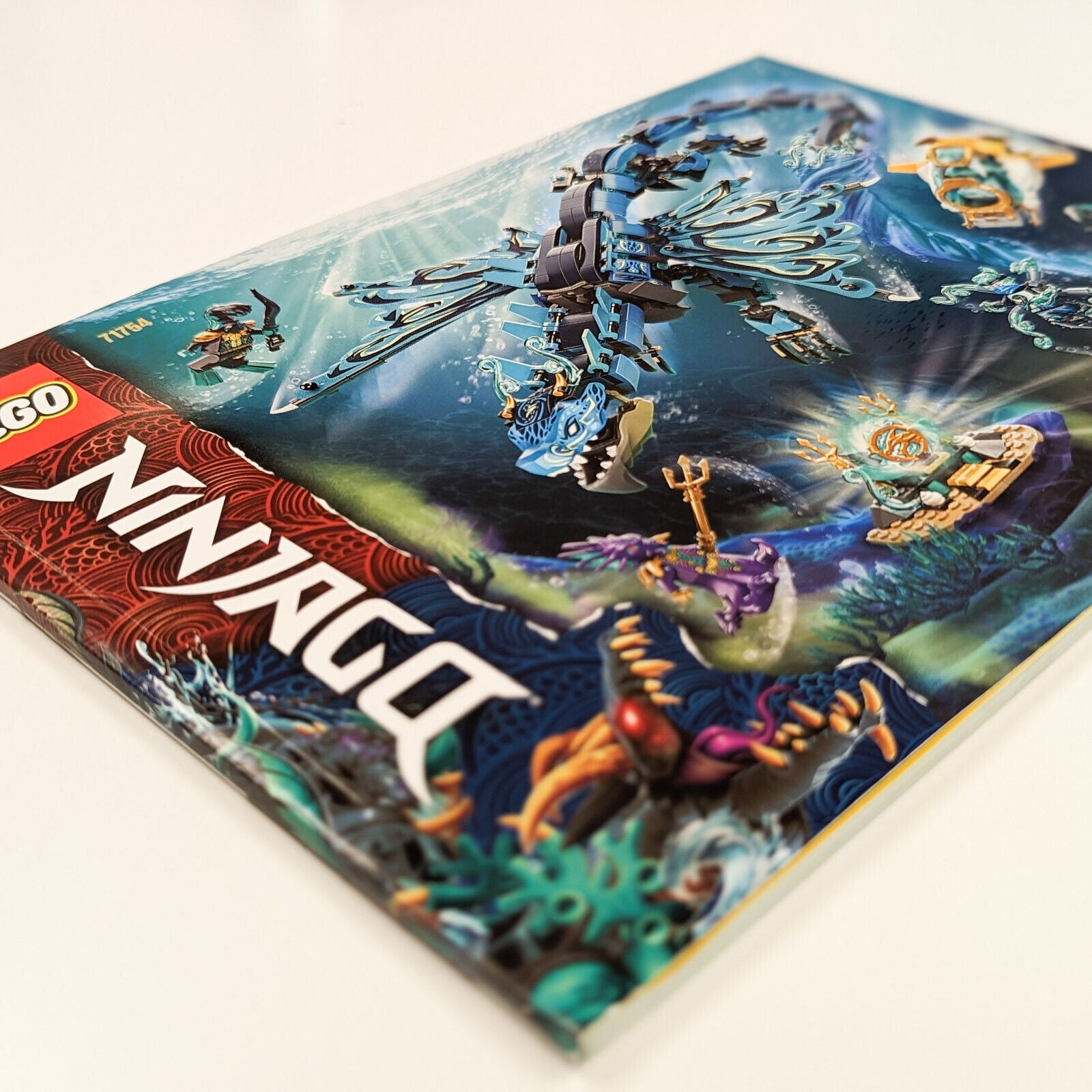 New LEGO  NINJAGO Water Dragon 71754 BOOKLET ONLY - StudBee