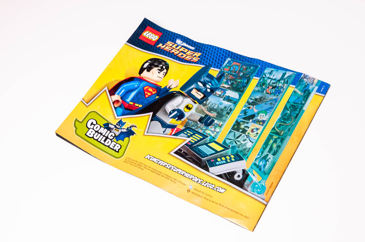 Building -Instructions for LEGO 6857 - The Dynamic Duo Funhouse Escape (VINTAGE) - StudBee