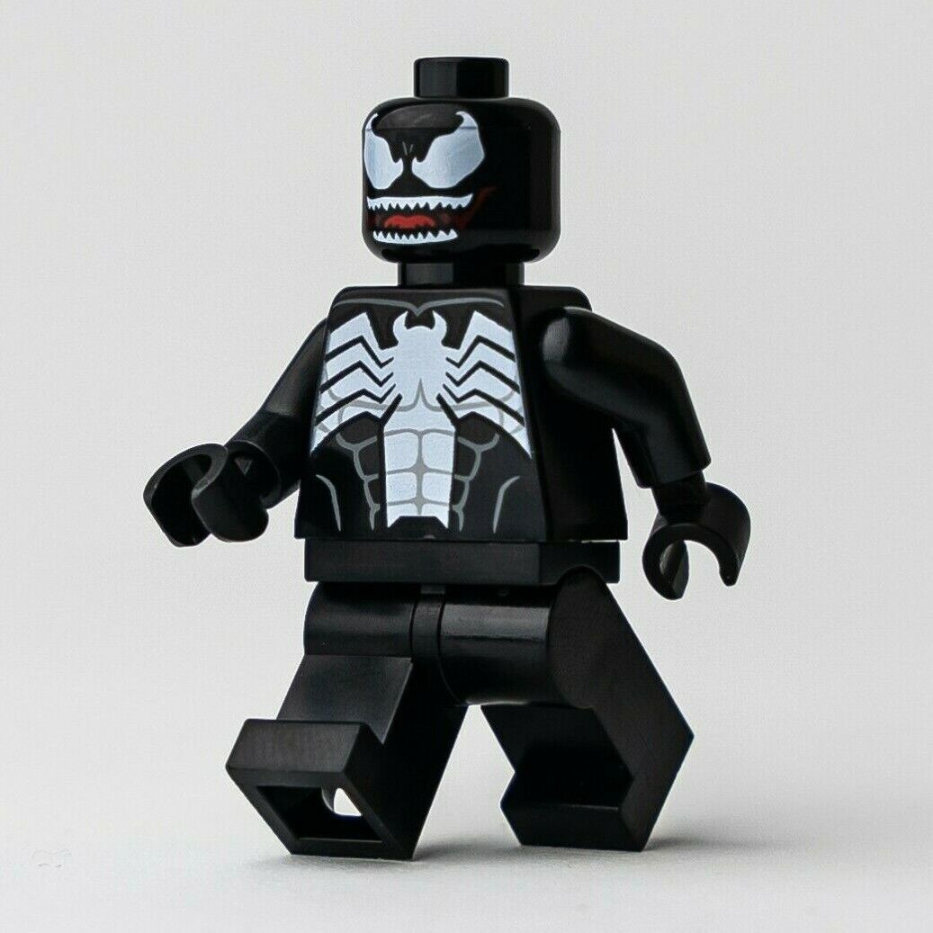 New LEGO Venom - Red Mouth Minifigure - Marvel Super Heroes  (sh542) - StudBee