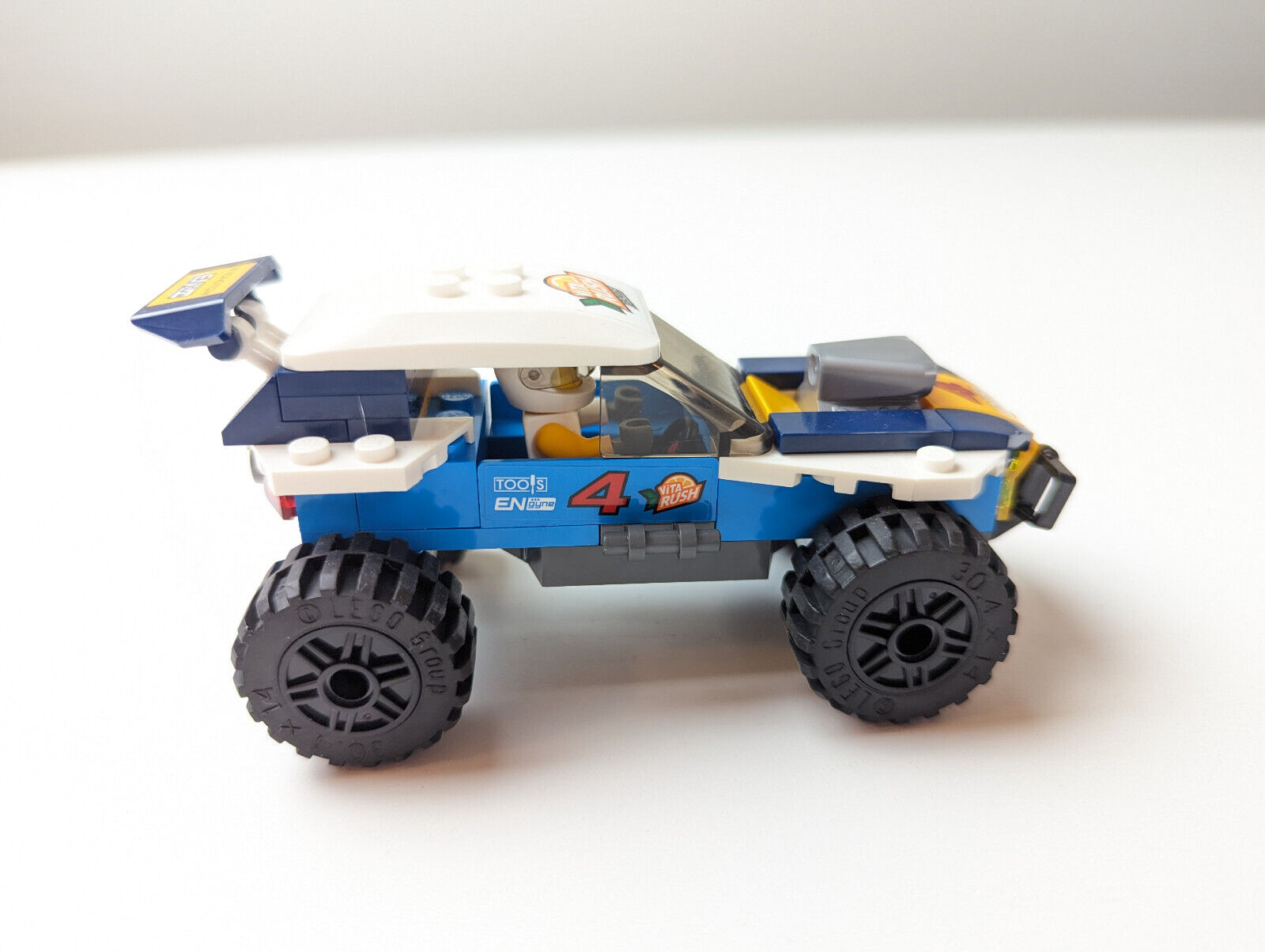 LEGO City Desert Rally Vita Rush Racer Set 60218 - 100% Complete w/ Manual, Box - StudBee