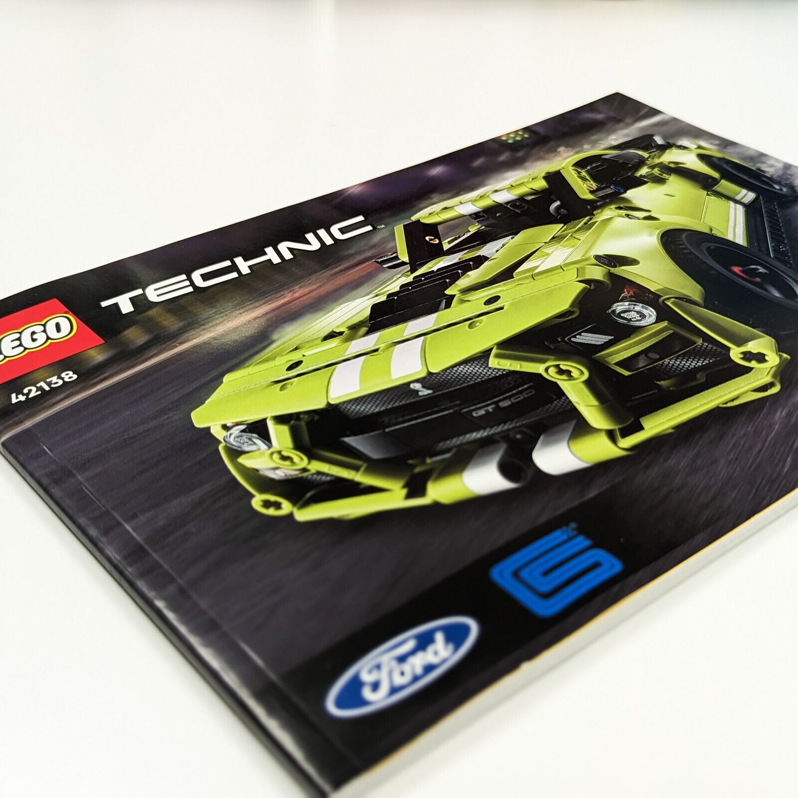 New LEGO Technic Ford Mustang Shelby GT500 42138 BOOKLET ONLY - StudBee
