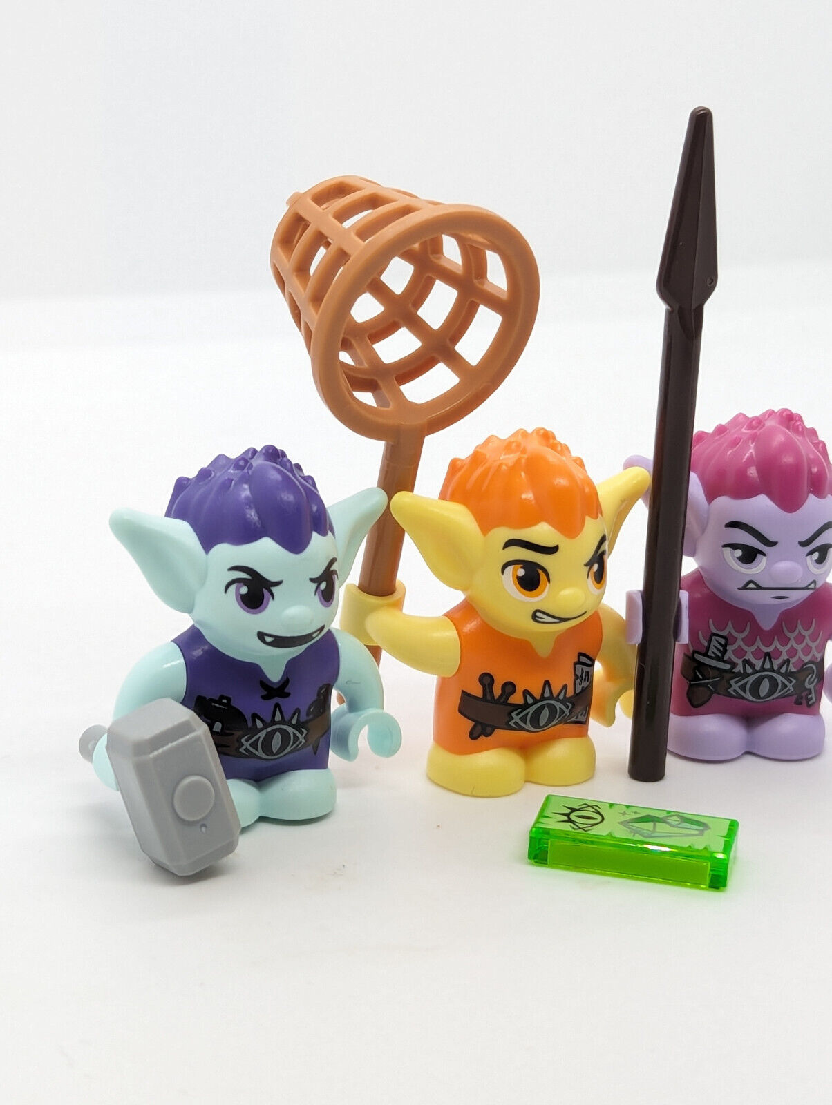 New LEGO Elves Minifigure Lot: Fibblin Beiblin Smilin 41185 Goblin Villiage (elf - StudBee