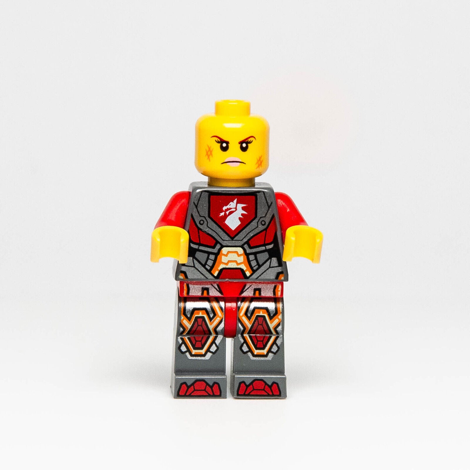 Lego Nexo Knights Minifigure - Macy Halbert (nex086) 70352 70361 70356 Armor - StudBee