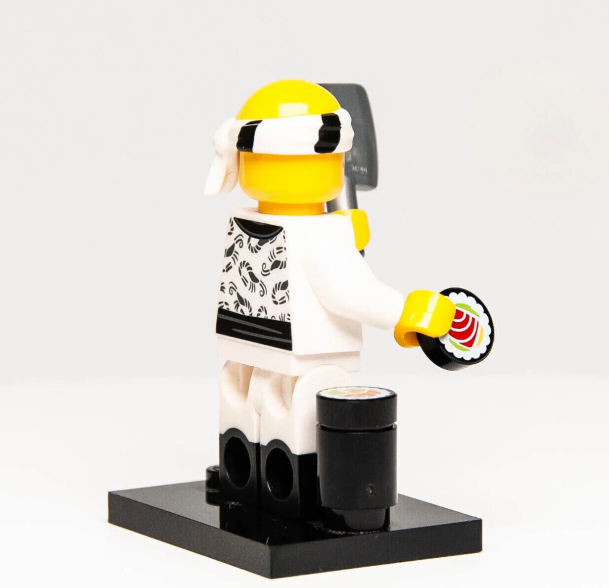 Lego Ninjago Movie CMF Minifigure: Sushi Chef, Maki Roll (coltlnm-19) 71019