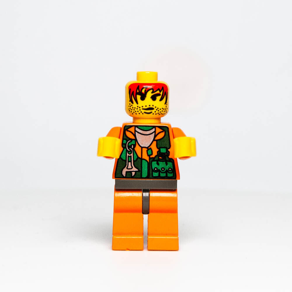 LEGO Rock Raiders Minifigure - Sparks (rck005) 1277 3348 4930 4990 HQ