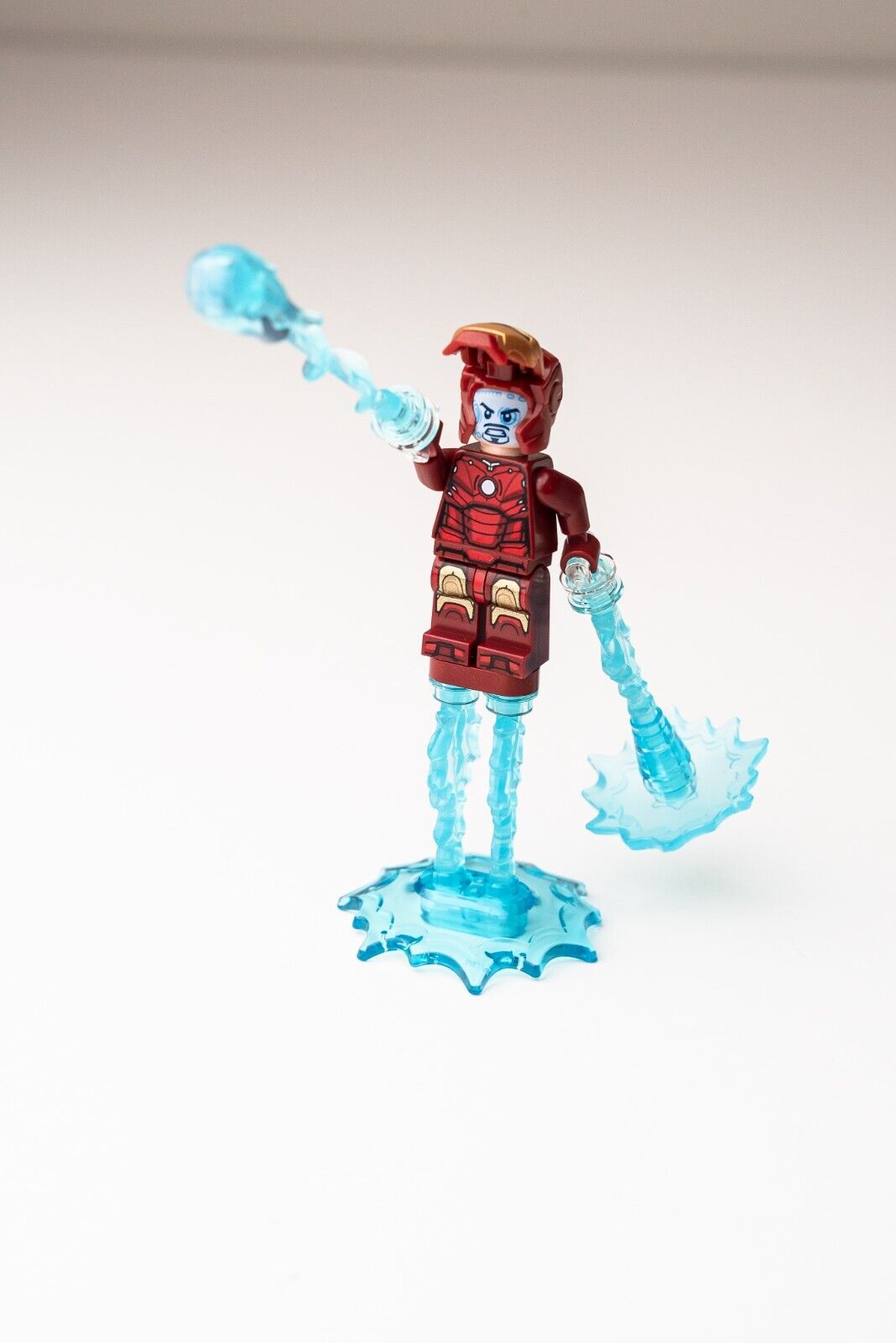 New LEGO Iron Man Mark 3 Armor Minifigure - Iron Monger Mayhem - 76190 (sh739) - StudBee