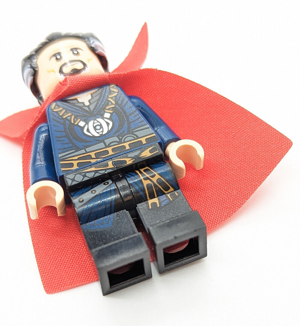 Lego Doctor Strange Marvel Minifigure with Runes (SH296) 76060 - StudBee