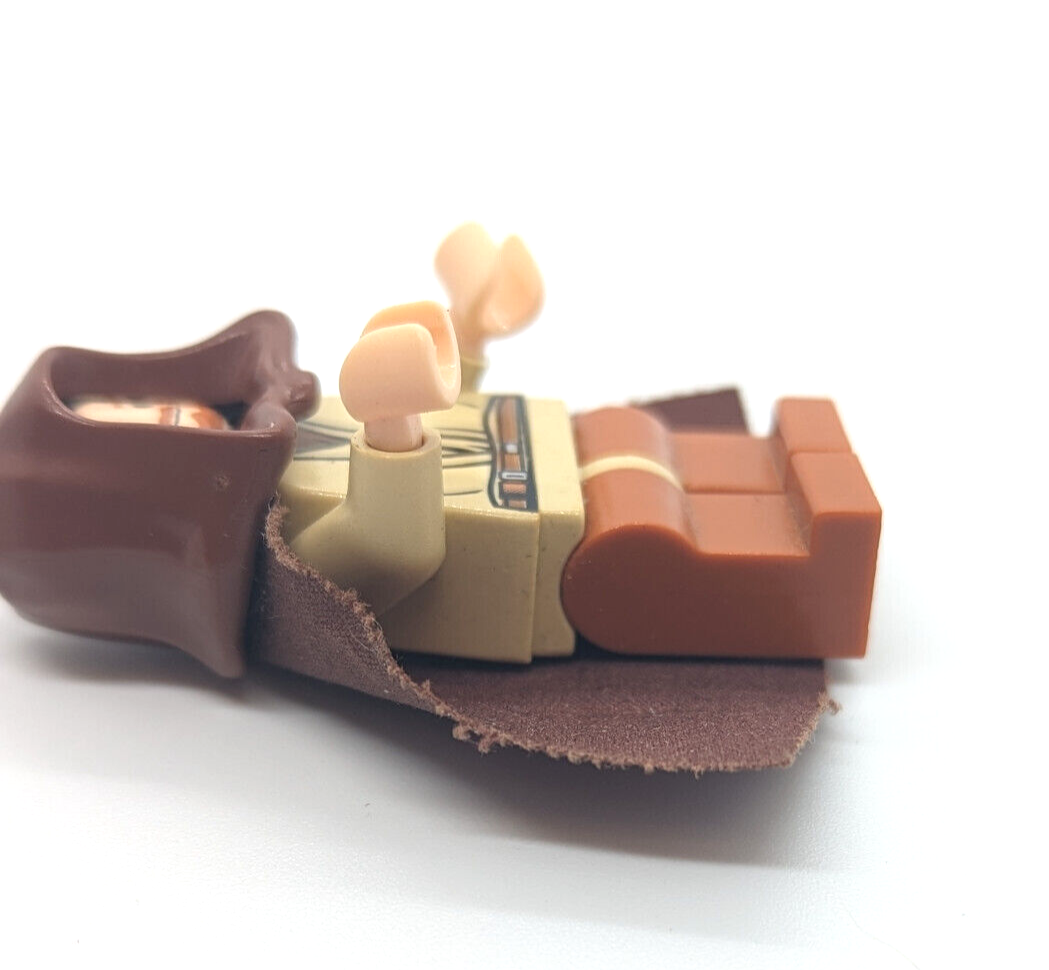 LEGO Star Wars Minifigure Key Chain - Obi Wan Kenobi (2005) 851461 Keyring - StudBee
