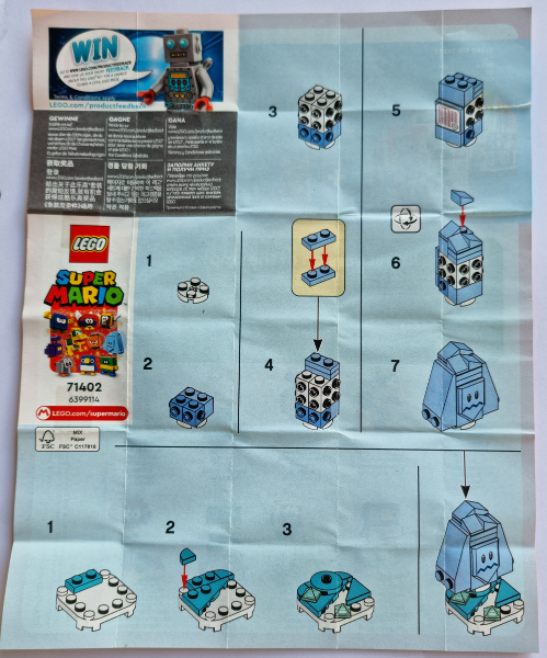 LEGO Super Mario Series 4 - Characters 71402 Minifigures ( FREEZIE ) char04-5 - StudBee