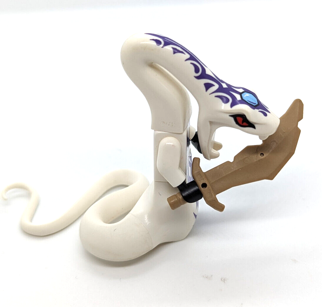 LEGO Ninjago Pythor Chumsworth - White & Purple Minifigure (njo131) 70750 - StudBee