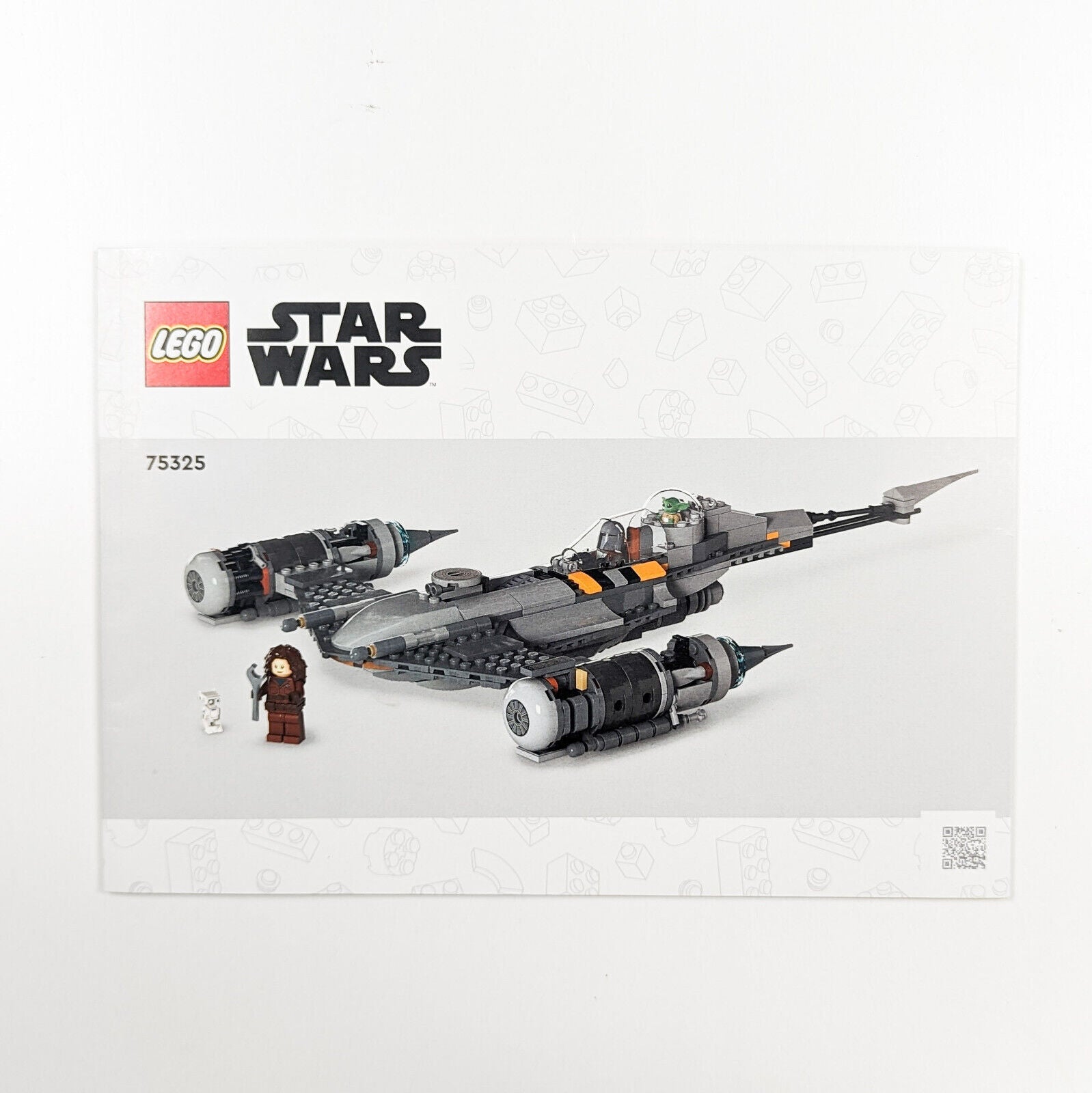 New LEGO Star Wars The Mandalorian's N-1 Starfighter 75325 BOOKLET ONLY - StudBee