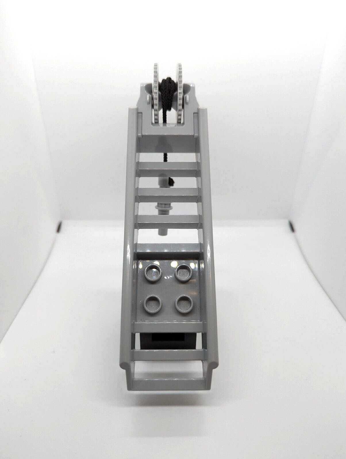 Lego Duplo 7" Gray Fire Truck Ladder w/ Black Reel and Gray Nozzle 10593 - StudBee