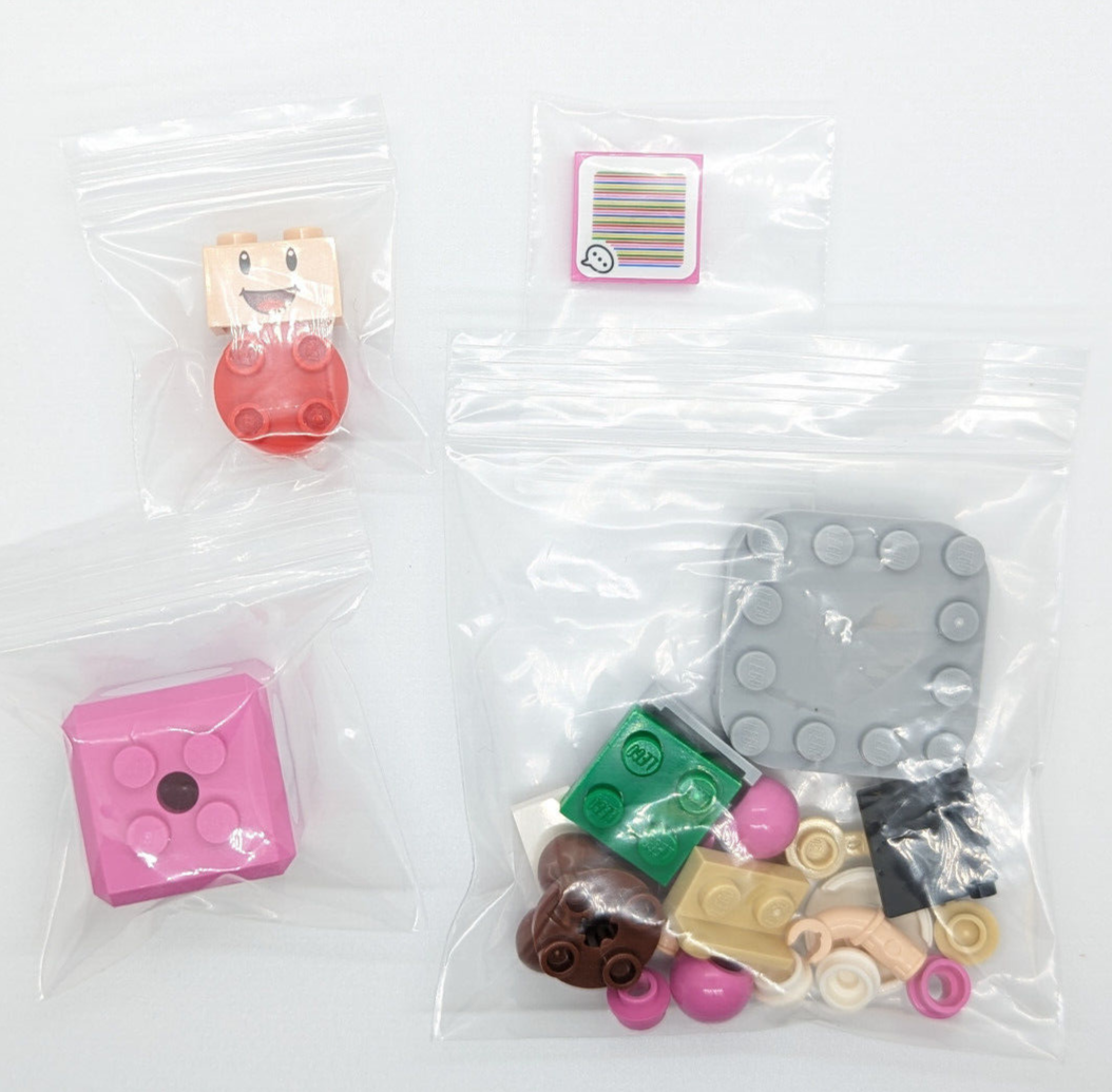 New LEGO Toadette Minifigure plus Scanner Code - Toad's Treasure Hunt (mar0011) - StudBee