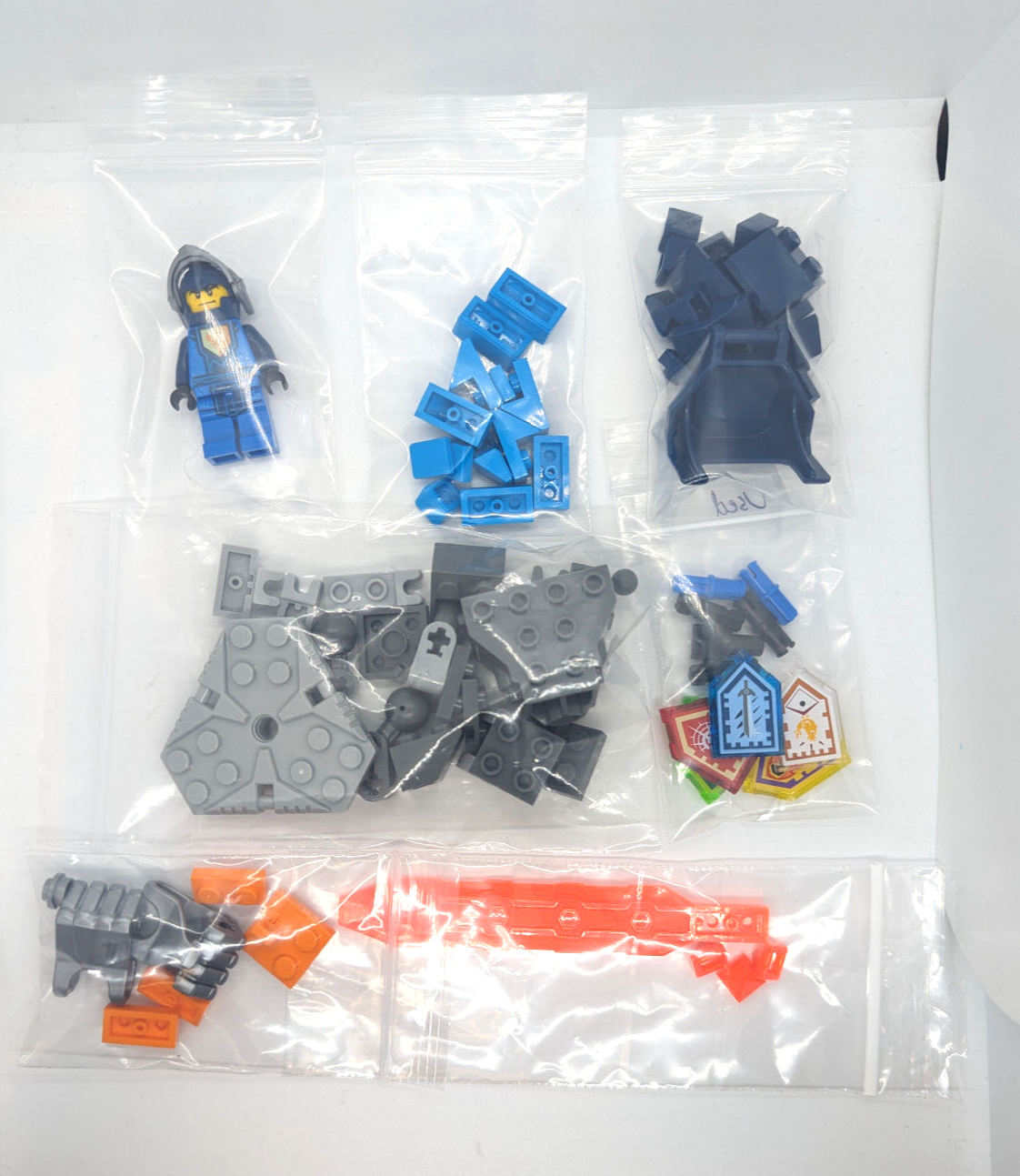 70362 LEGO Nexo Knights Battle Suit Clay Minifigure (nex083) - 100% Complete