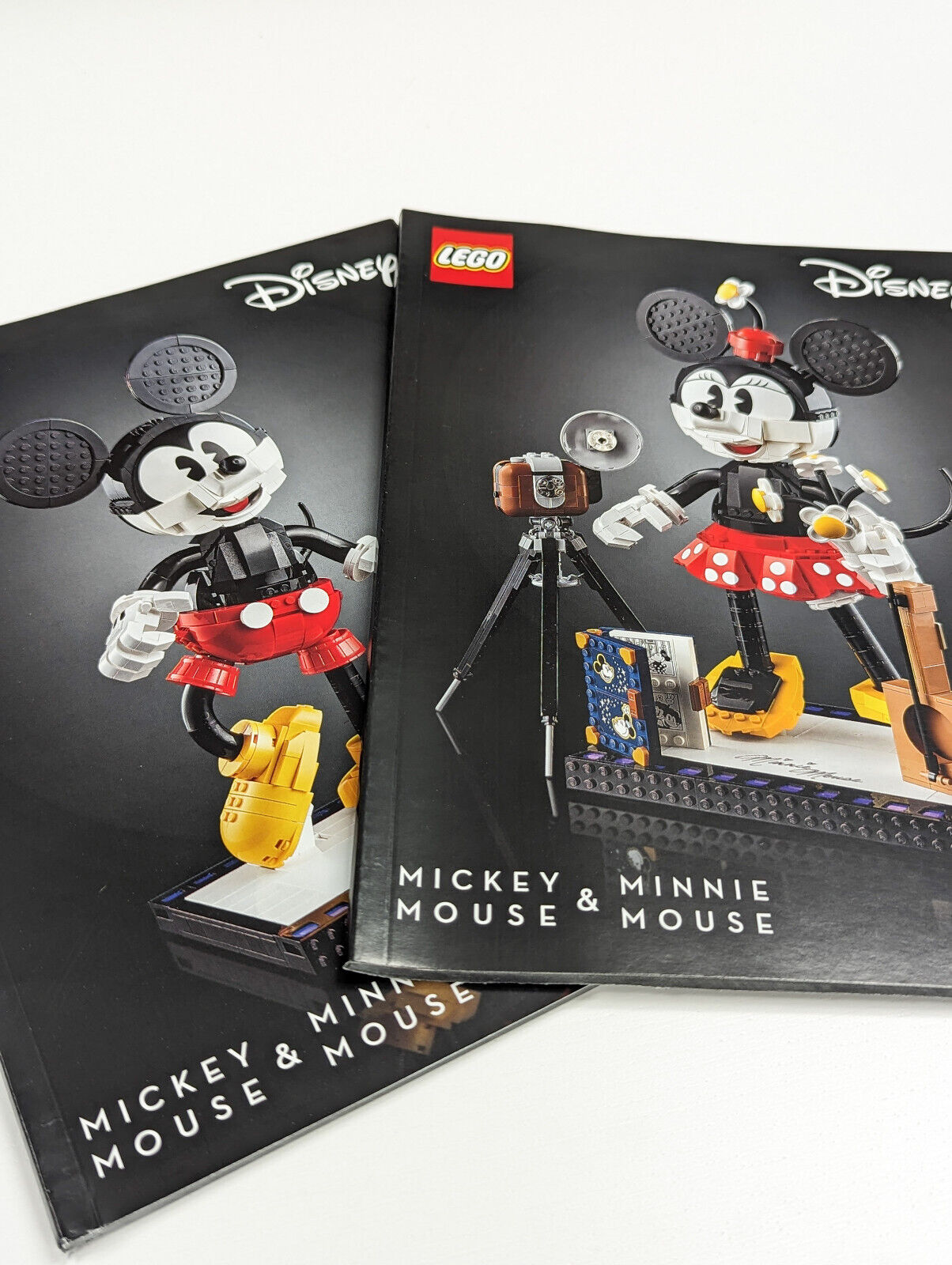New LEGO 43179 Mickey & Minnie Mouse - Lot of 2 Building -Instructions ONLY - StudBee