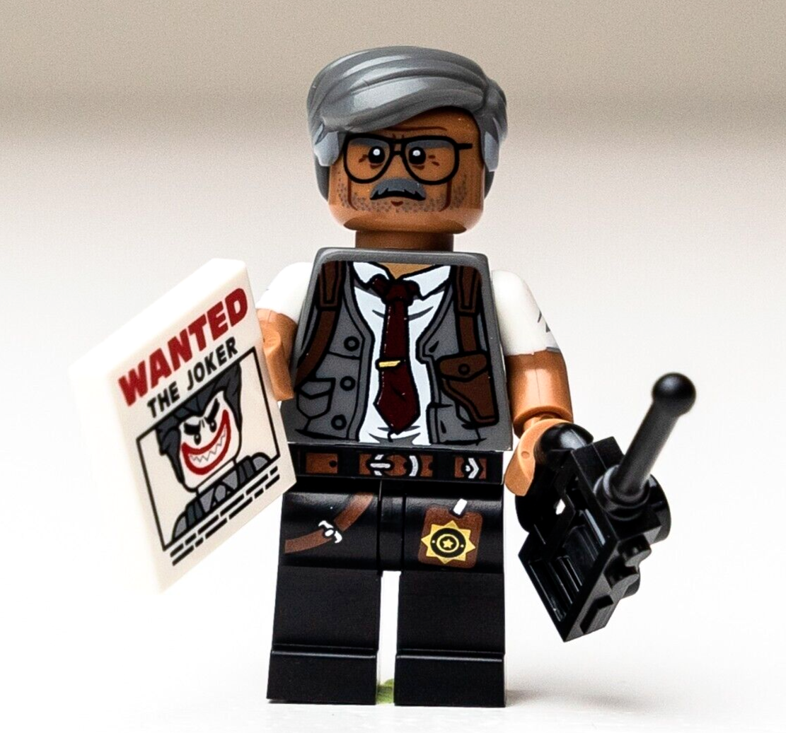 NEW LEGO Batman Movie CMF 71017 Minifigure - Commissioner Gordon (coltlbm-7) - StudBee