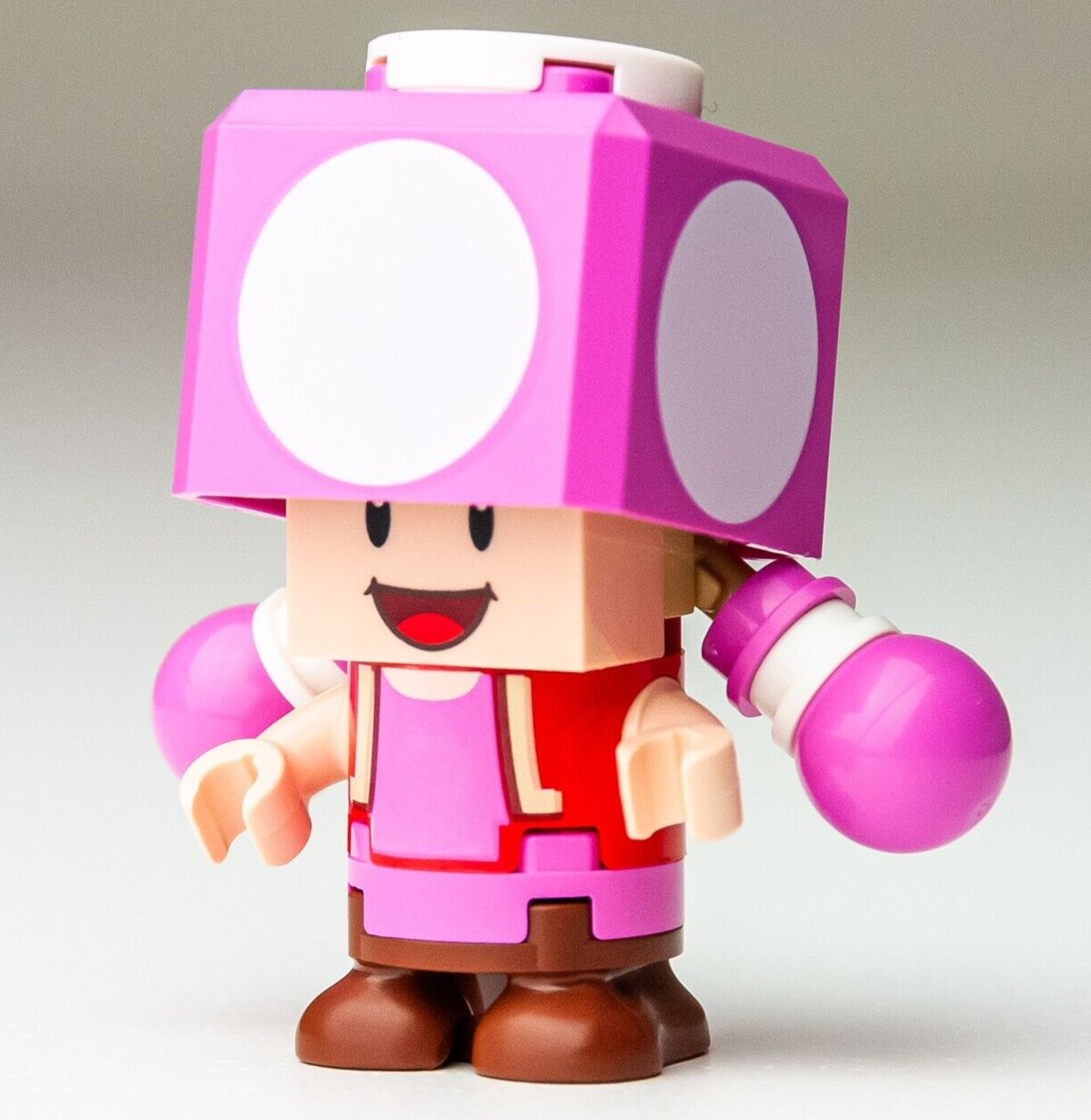 New LEGO Toadette Minifigure plus Scanner Code - Toad's Treasure Hunt (mar0011) - StudBee