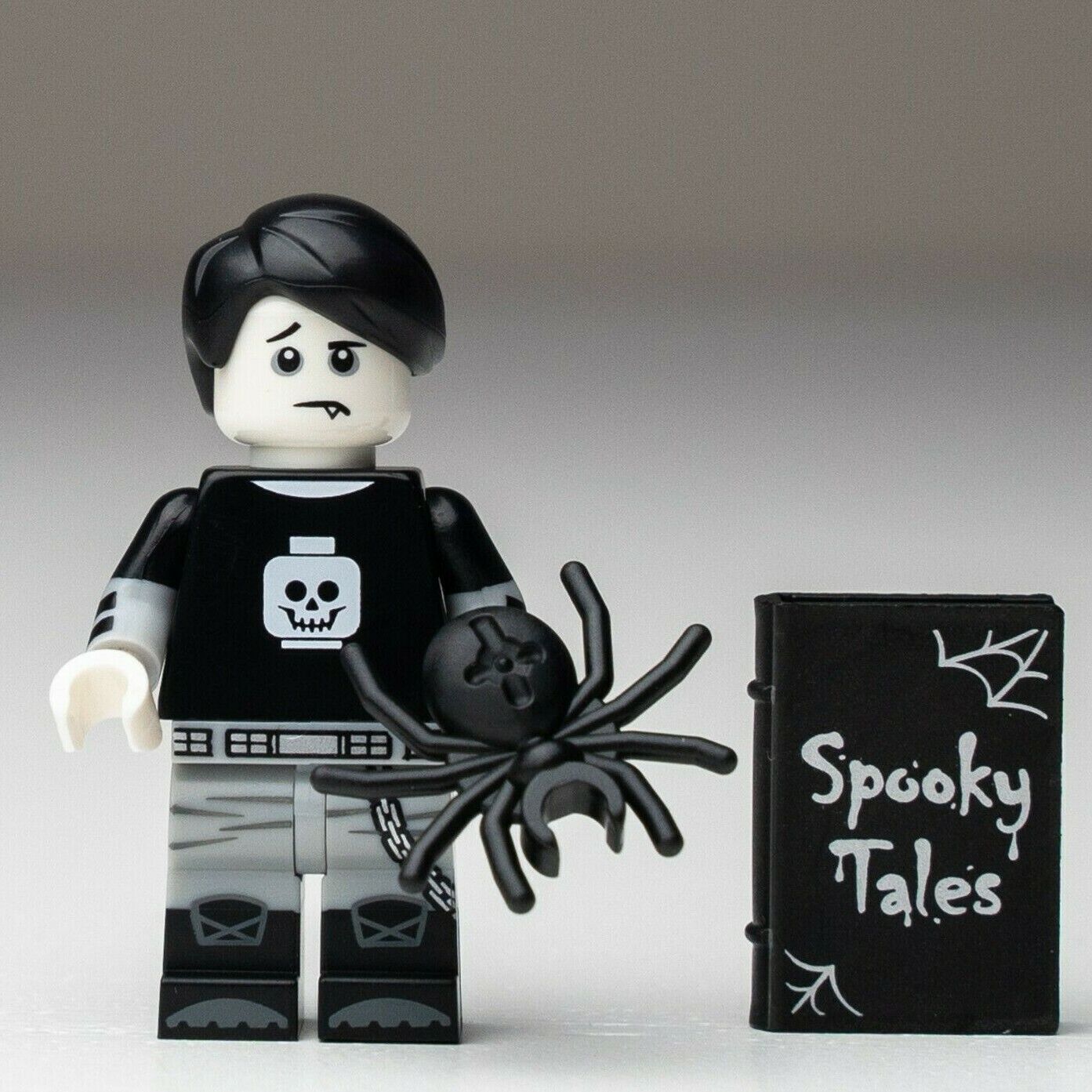 New LEGO Spooky Boy (w/ Stand and Accessories) Minifigure - (col16-5) - StudBee