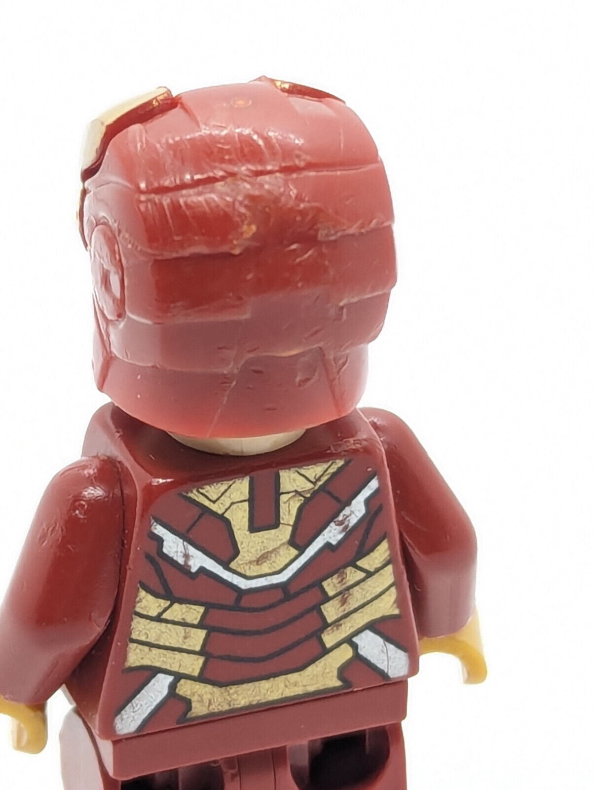 Lego Marvel Minifigure *CONDITION*- Iron Man Mark 42 Armor (sh065) 76006