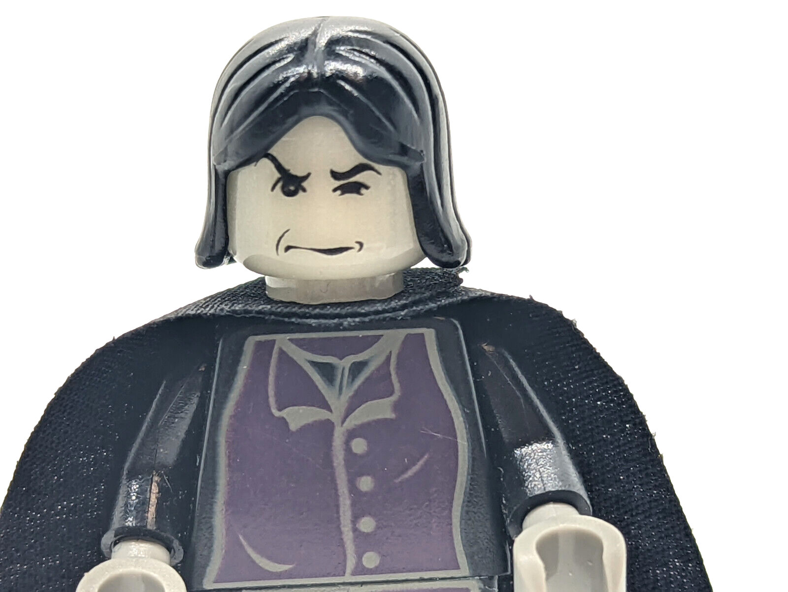 Lego Sorcerer's Stone Minifigure: Snape, Glow in Dark 4705 Class Scene (hp012) - StudBee