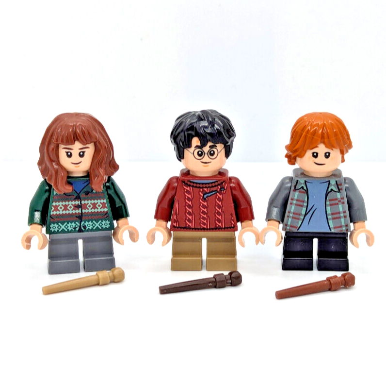 LEGO 76392 Chess Minifigure Lot: Ron, Hermione &Harry Potter (hp278 hp279 hp277