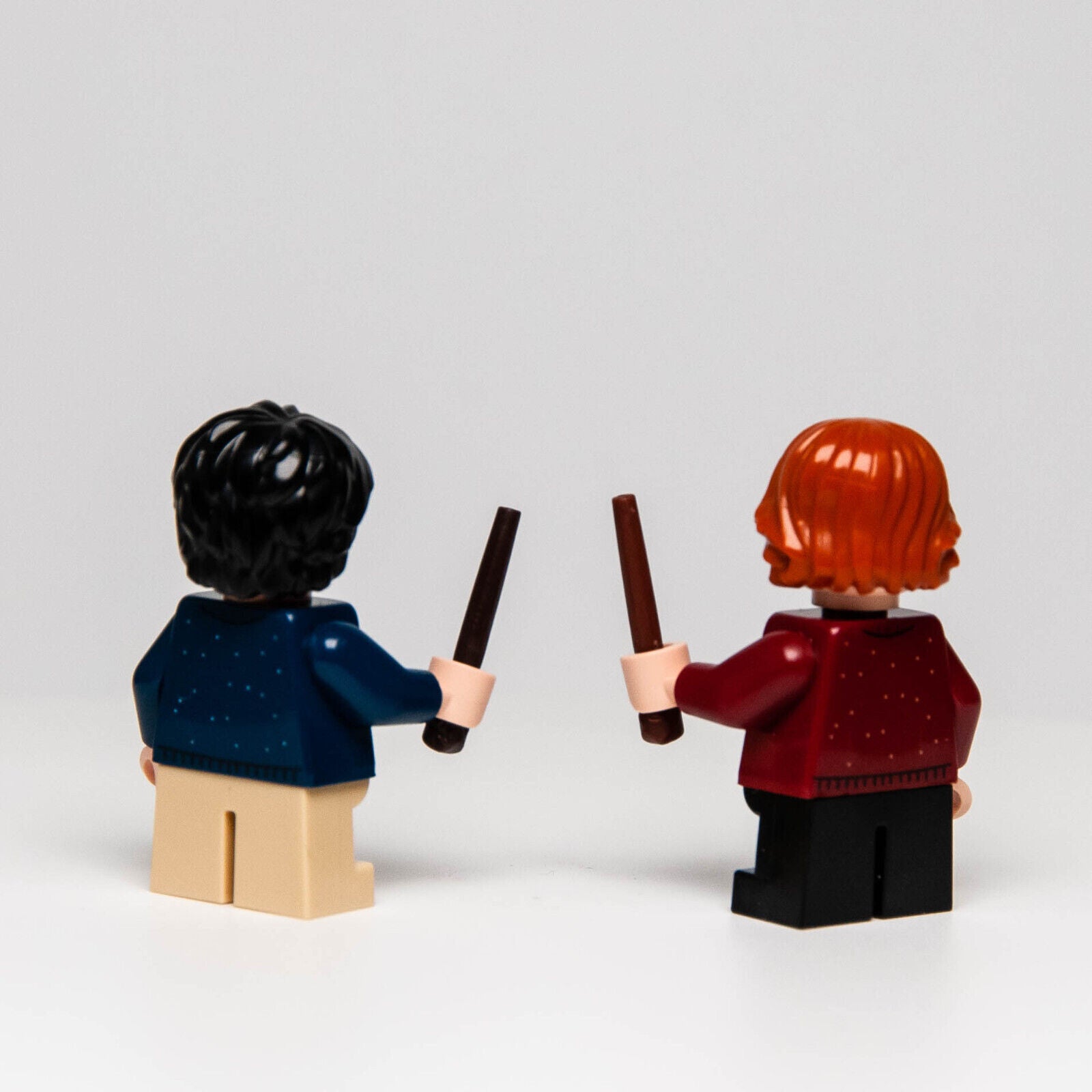 (Lot of 2) LEGO Minifigures - Harry and Ron, Letter Sweaters 75964 (hp207 hp206) - StudBee