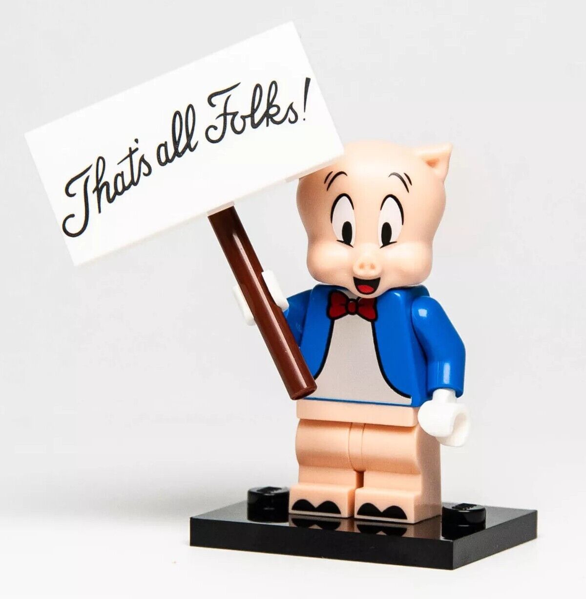 Lego Looney Tunes(colt-12) 71030 CMF Minifigure - Porky Pig That's All Folks! - StudBee