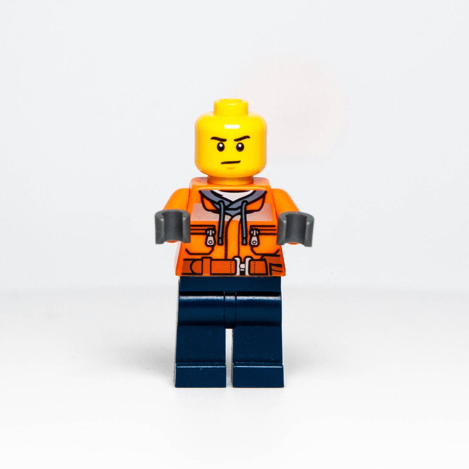 Lego City Fire Minifigure - Welder in Safety Jacket (cty1115) 60248