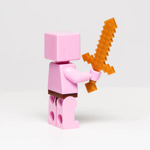Lego Minecraft Minifigure Zombie Pigman (min021) w/ Sword