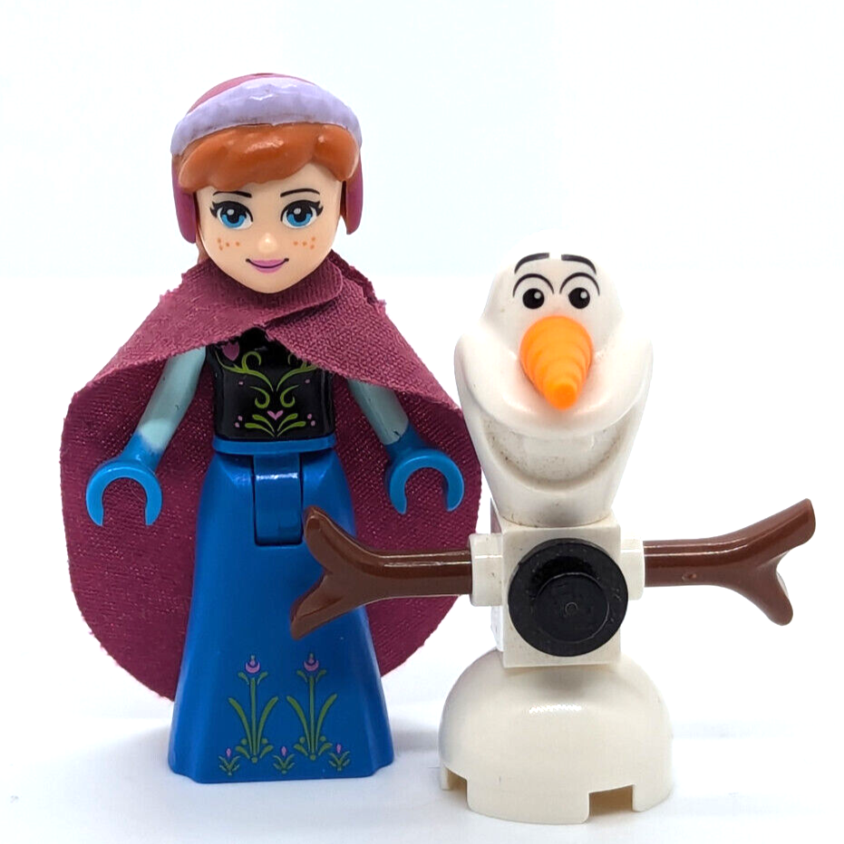 LEGO Disney Frozen Minifigure - Olaf and Anna (dp016 dp017) 41062 - StudBee