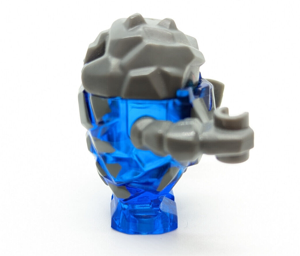 Lot of 4: Lego Power Miners Minifigures w/ Rock Monster & Crystals 8960 8188 (pm - StudBee