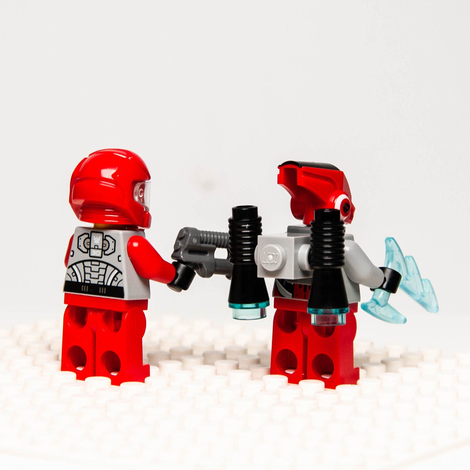 LEGO Galaxy Squad Space - Billy Starbeam & Red Robot Sidekick 70702 (gs005 gs006 - StudBee