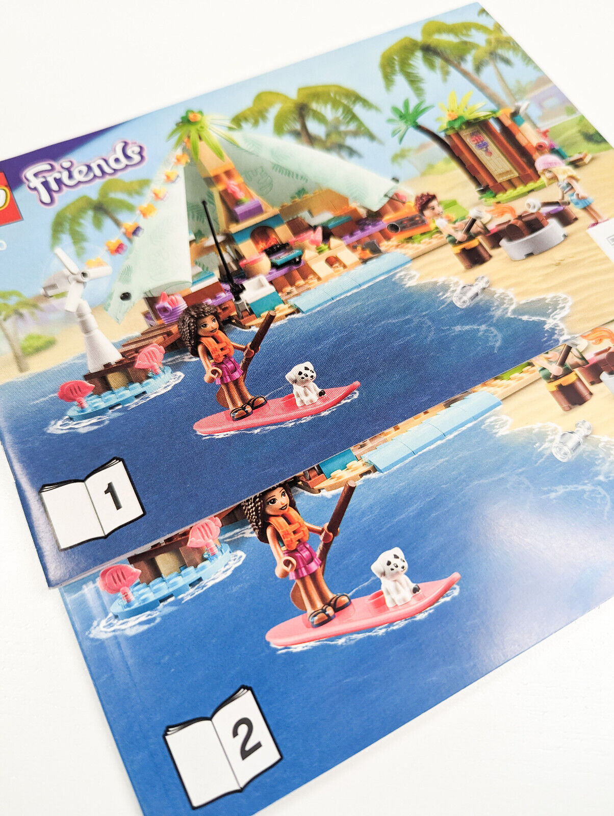 New LEGO 41700 Friends Beach Glamping **Booklet Only**