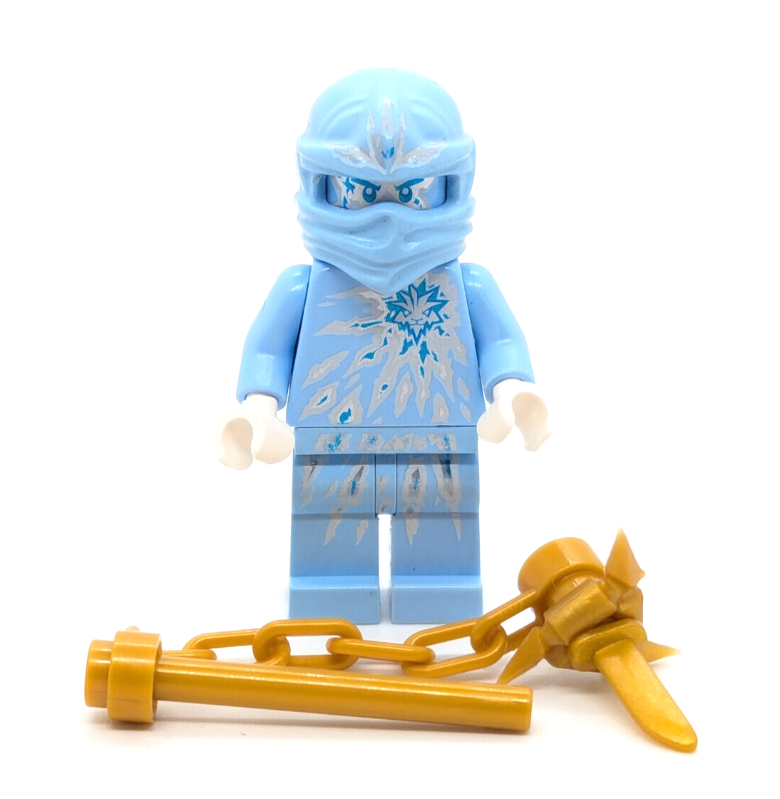 LEGO Ninjago Minifigure Zane NRG njo069 9590 Ice Energy Rise of