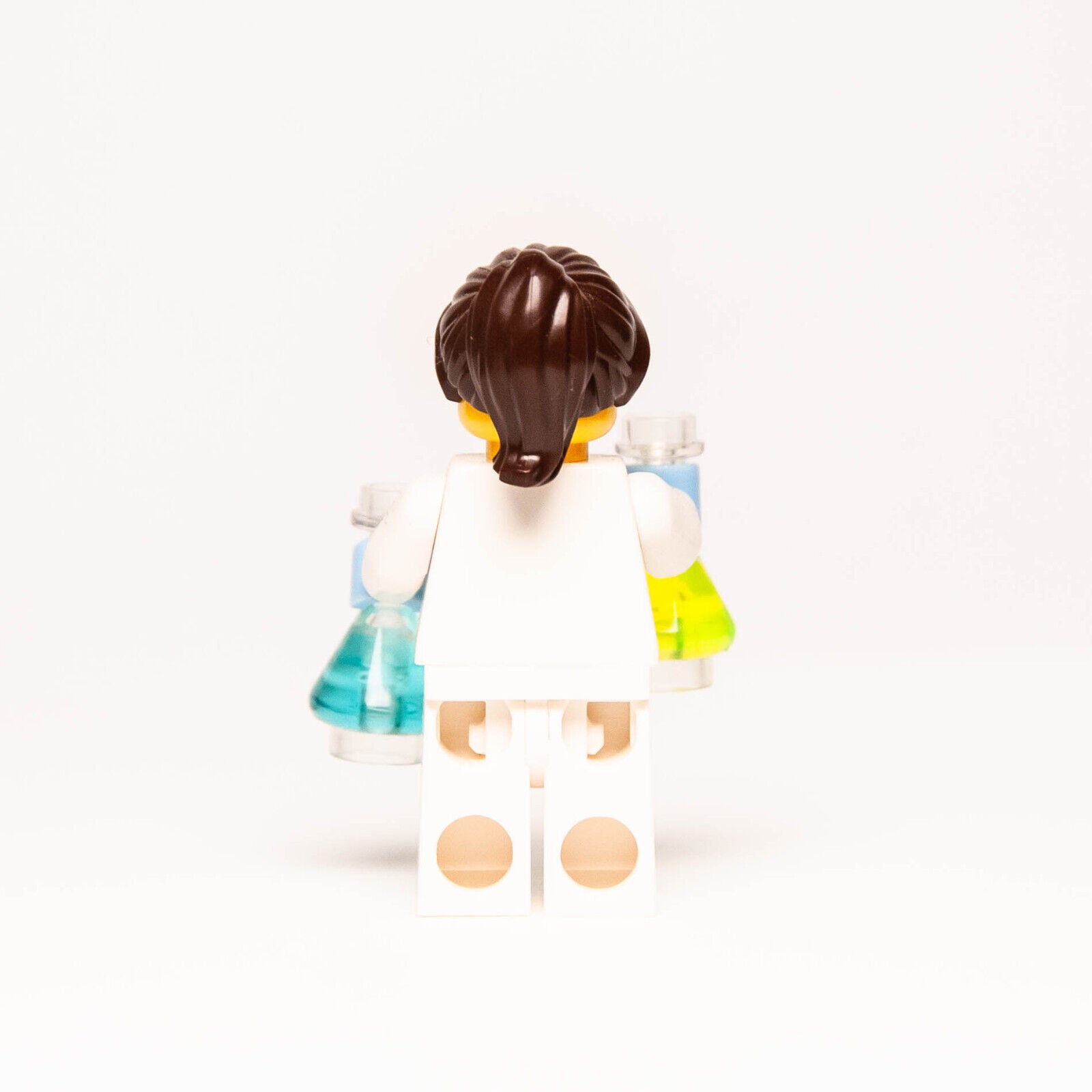 New LEGO CMF 71002 Series 11 Female Scientist (col11-11) col173 Lab Flask - StudBee