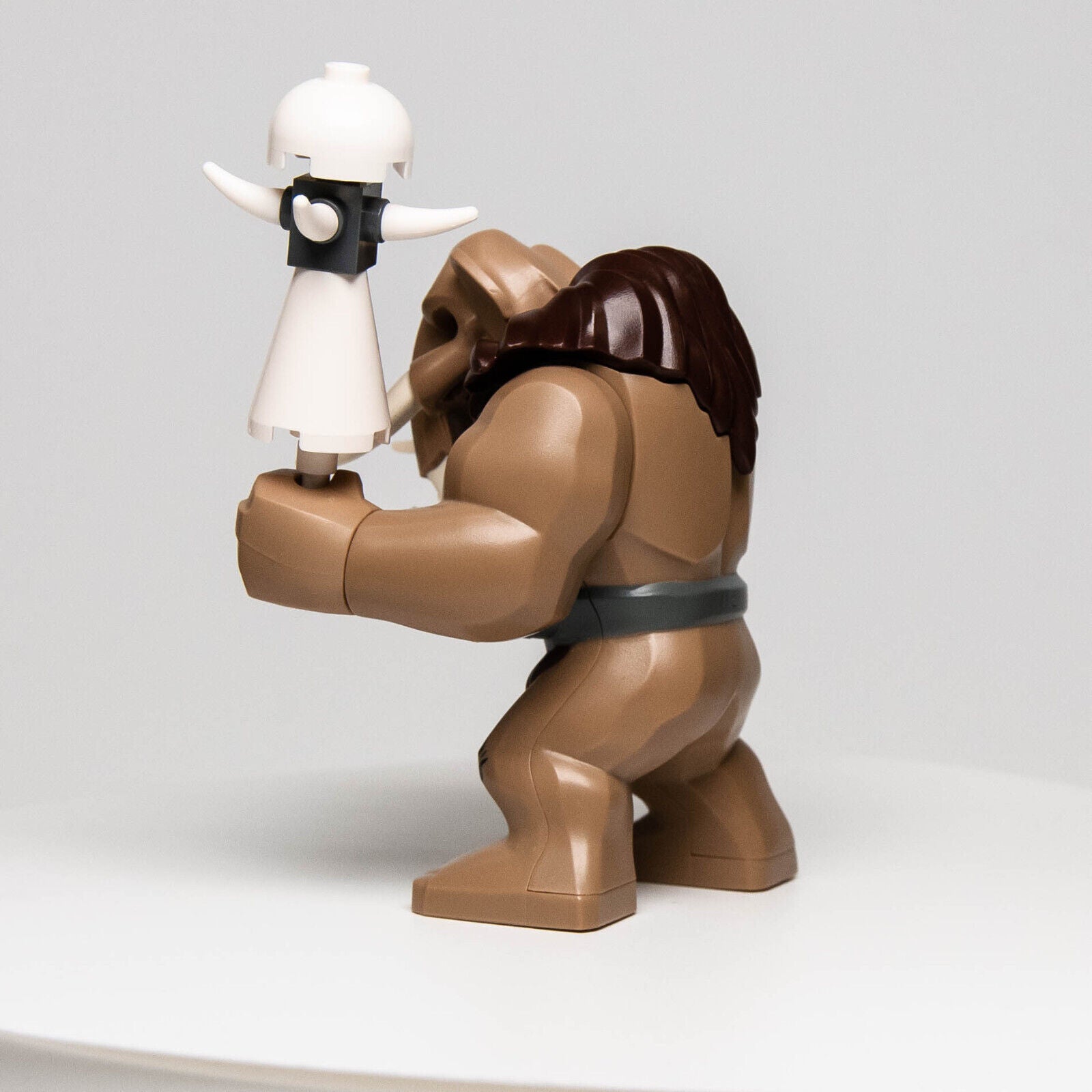 Lego Chima Mammoth Elephant Minifigure - Mungus w/ Club (loc083) 70144 - StudBee