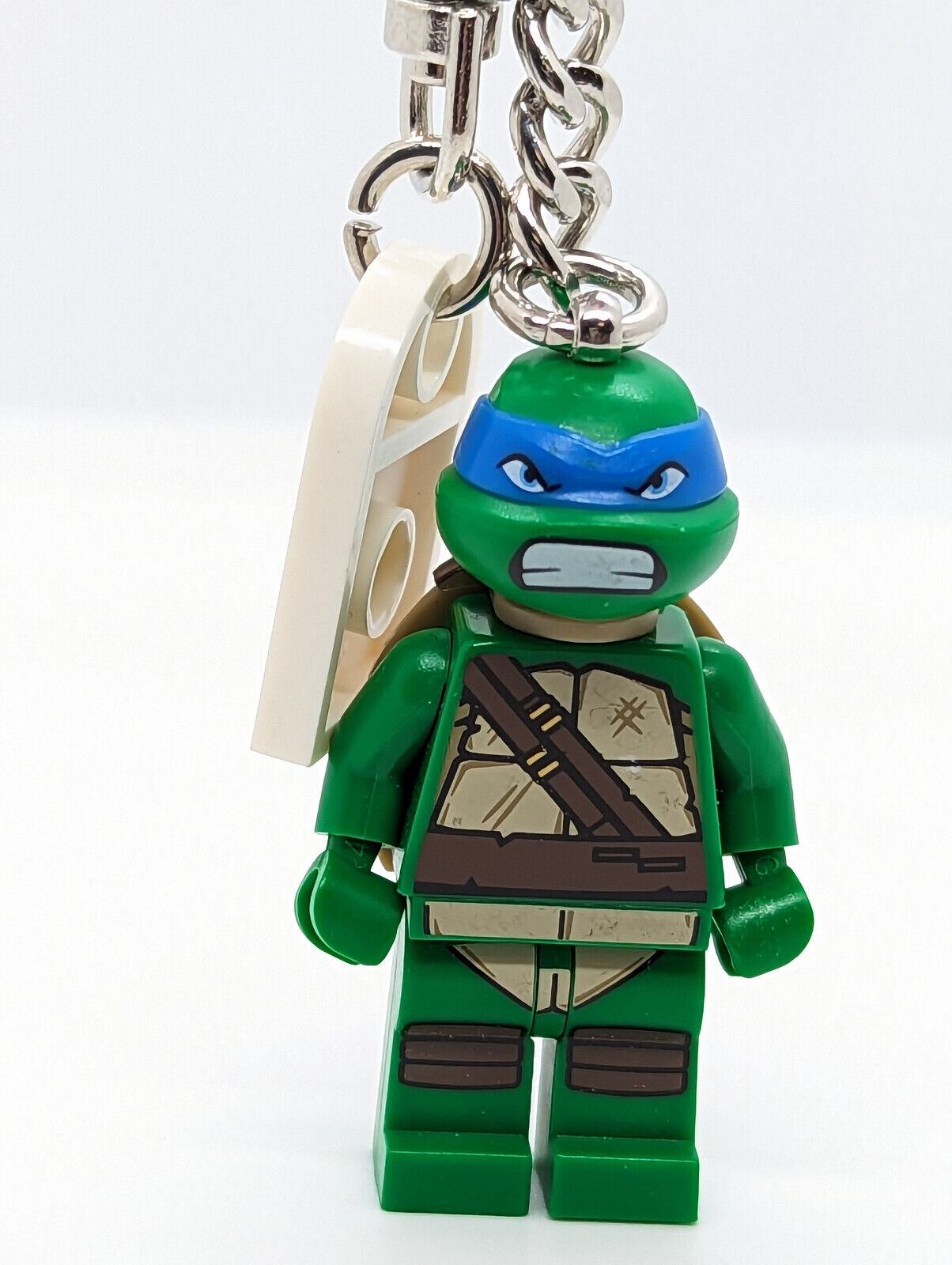 NEW Lego Teenage Mutant Ninja Turtle Minifigure Keychain - Leonardo 850648 (tmnt - StudBee
