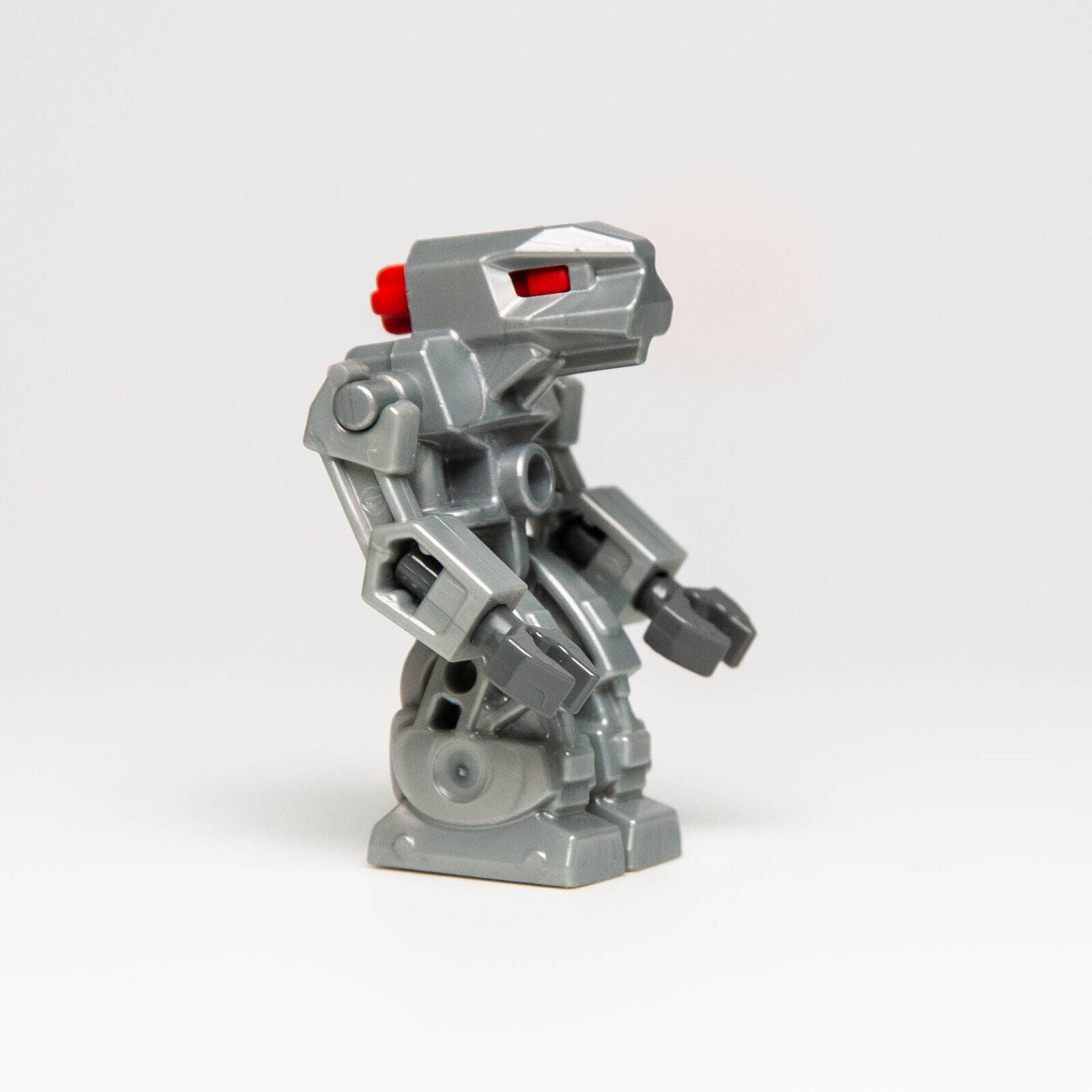 LEGO Minifigure Exo Force Devastator - Pearl Light Gray, Red Eyes (exf015) - StudBee