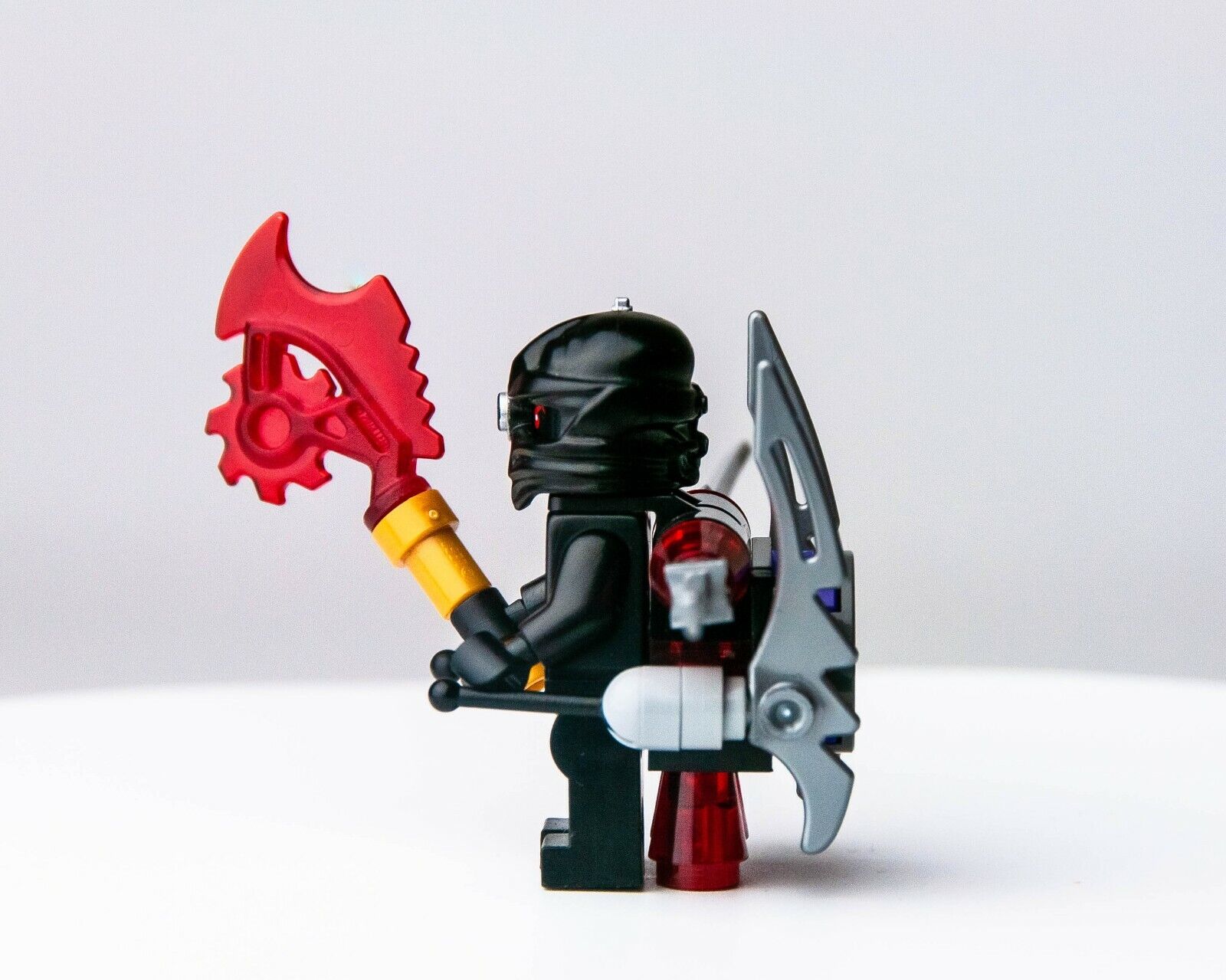 LEGO Nindroid Warrior w/ Twin Blade Jet Pack - 70727 (njo100) Minifigure - StudBee