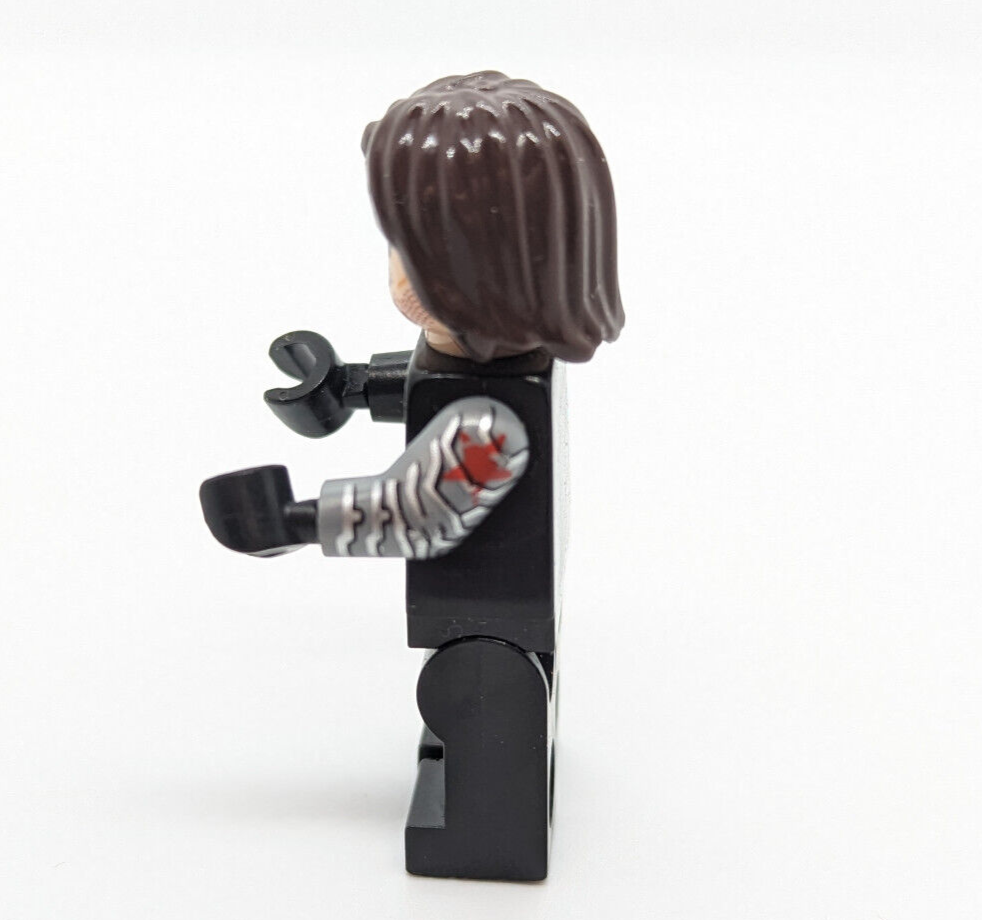 LEGO Minifigure WINTER SOLDIER (Holster) Marvel Super Heroes 76051 760747 (sh257 - StudBee