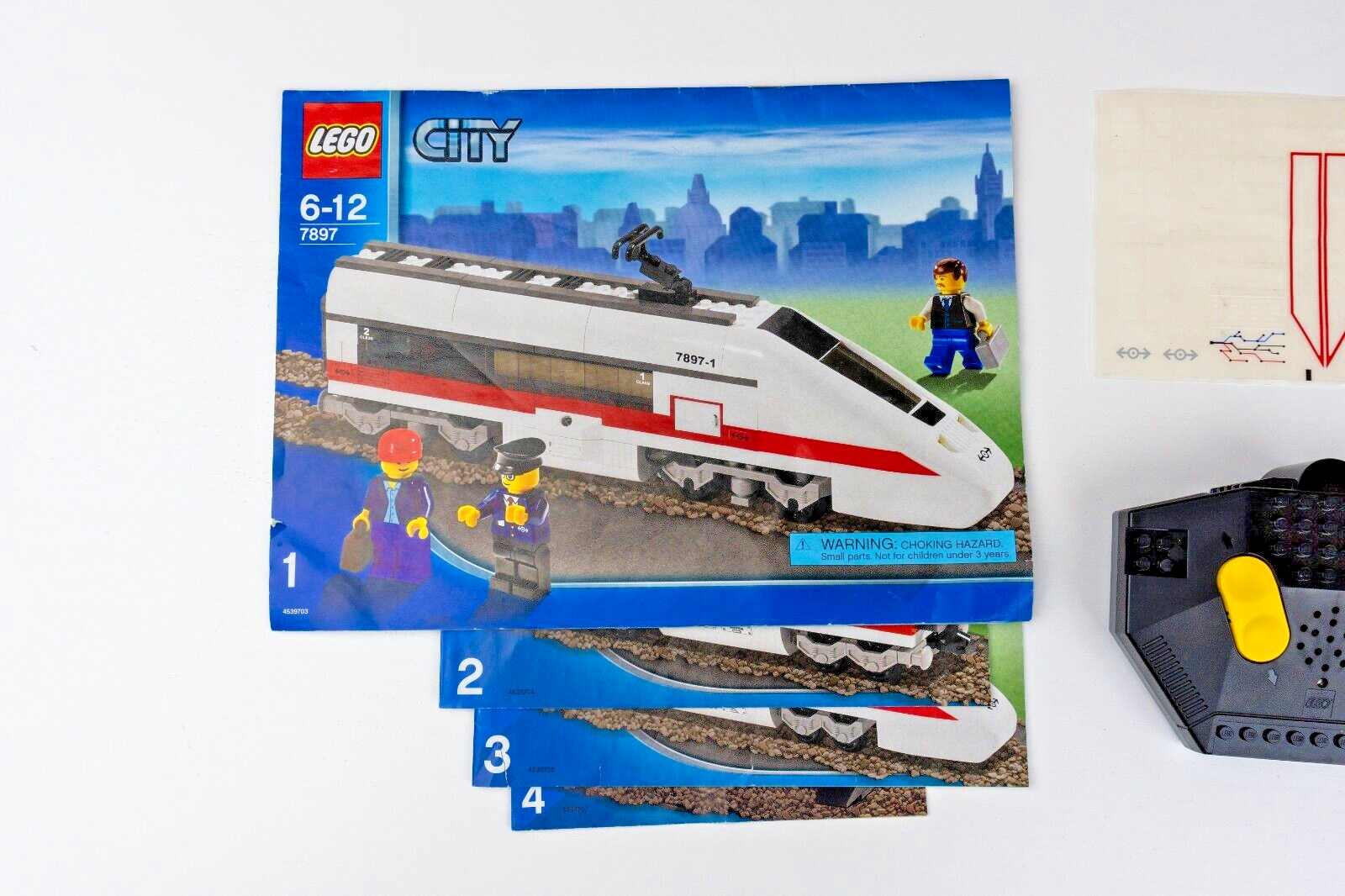 LEGO CITY RC: Passenger Train 7897 - Confirmed Complete & Working - StudBee